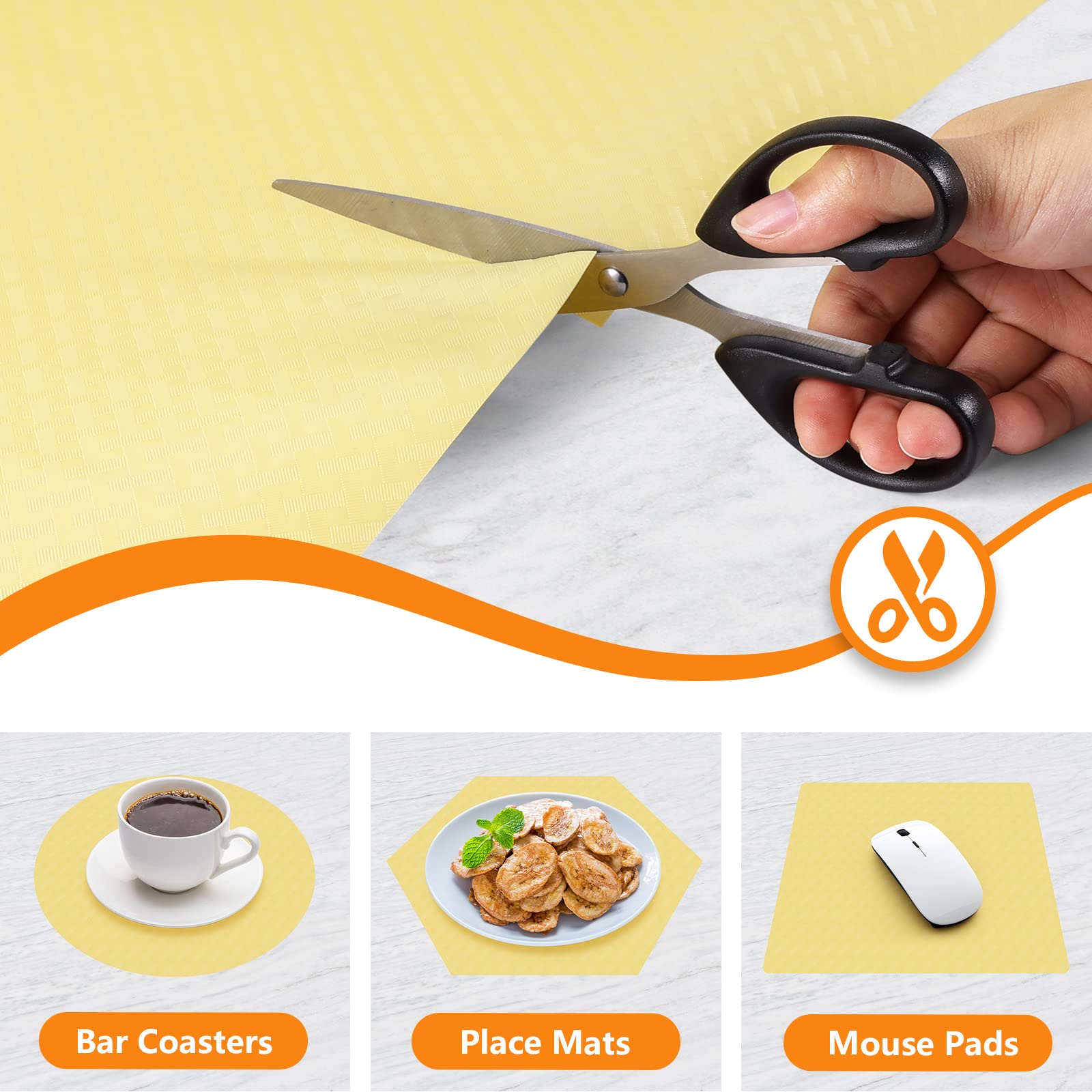 Shelf Liner for Kitchen Cabinets