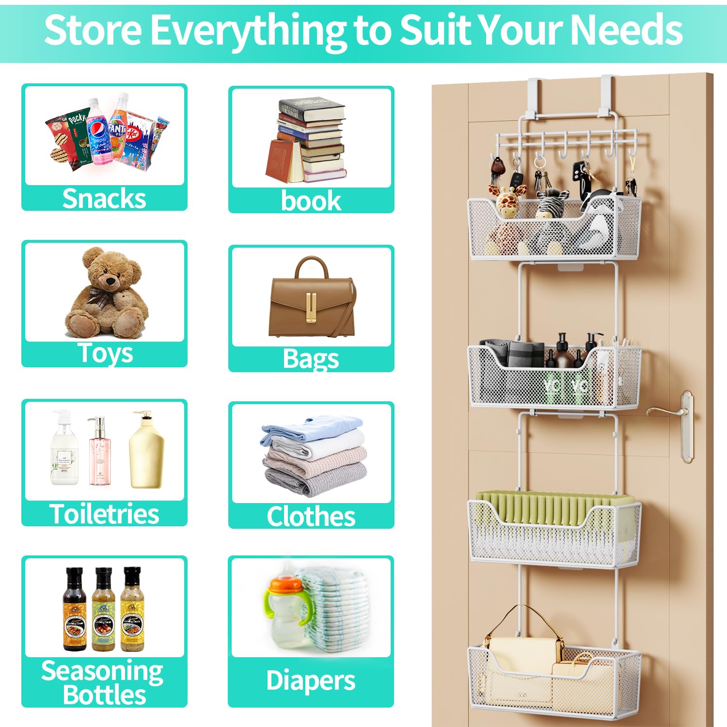 Over Door Organizer Storage