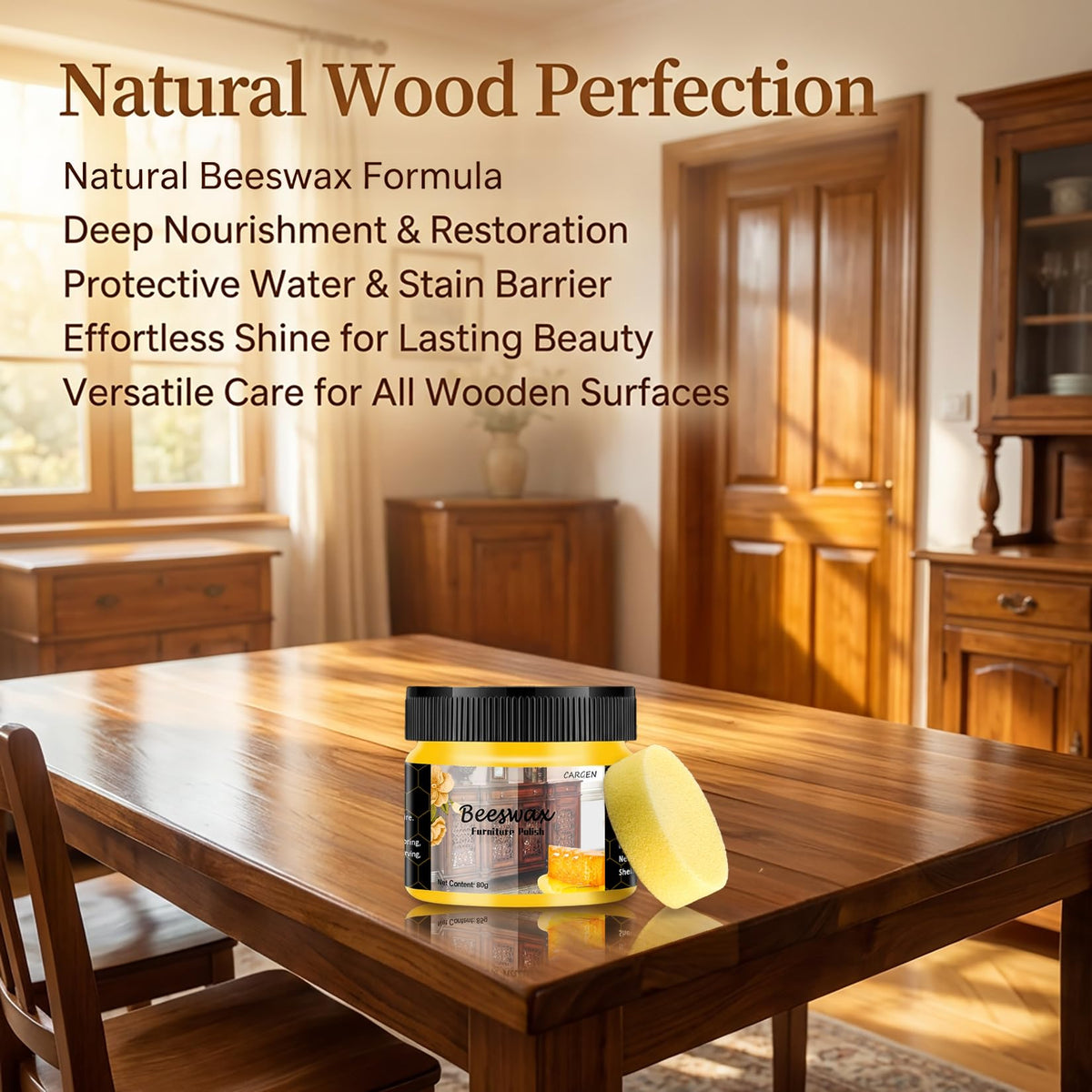 Beeswax Furniture Polish (17.6 Fl Oz)