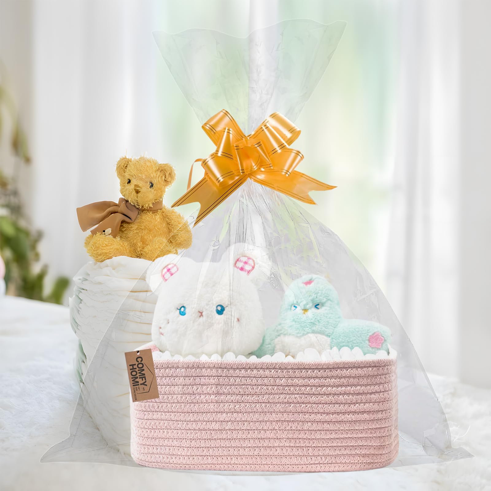 13" x 8.5" x 5.1" Storage Baskets for Organizing (3 Count)