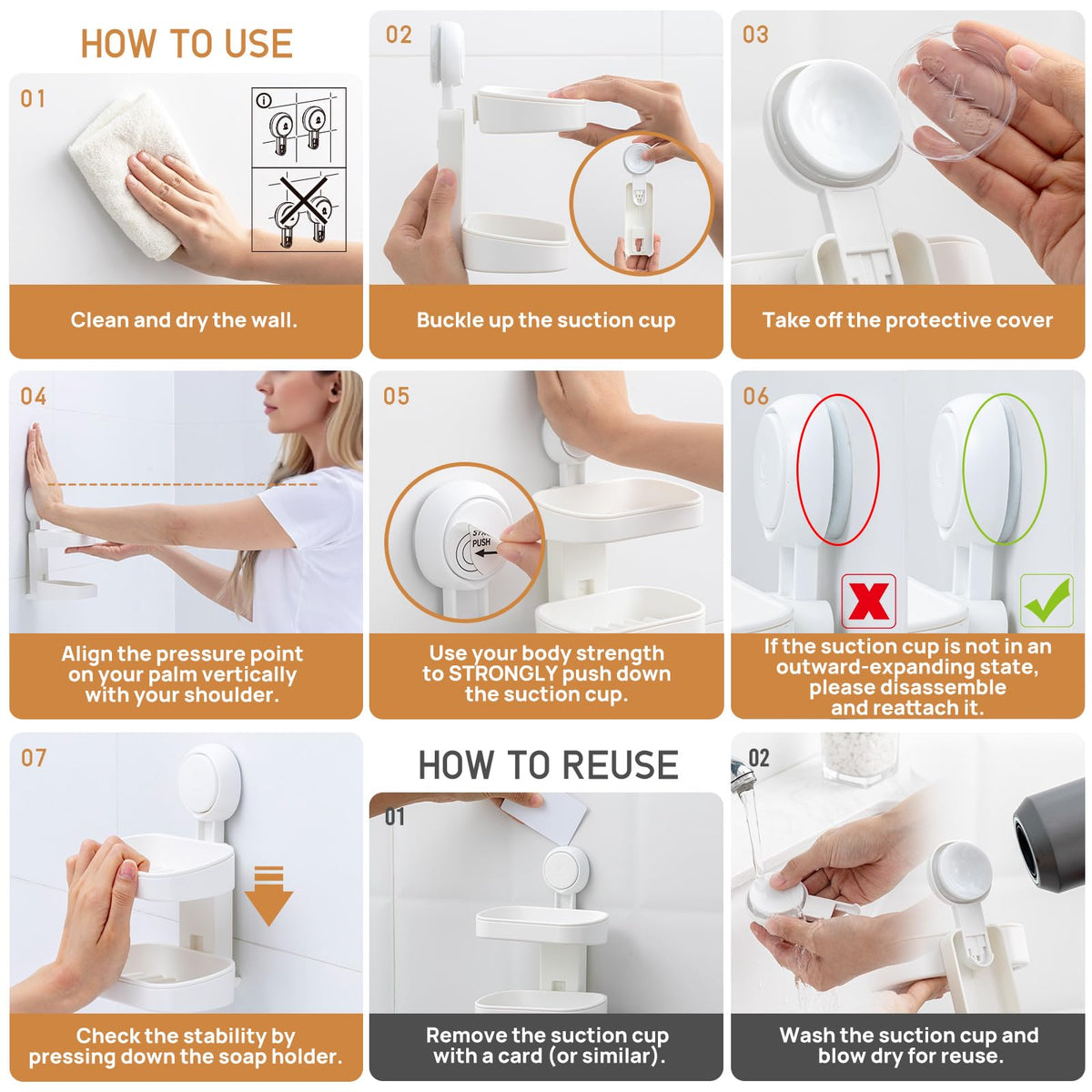 Soap Holder Soap Dish for Shower