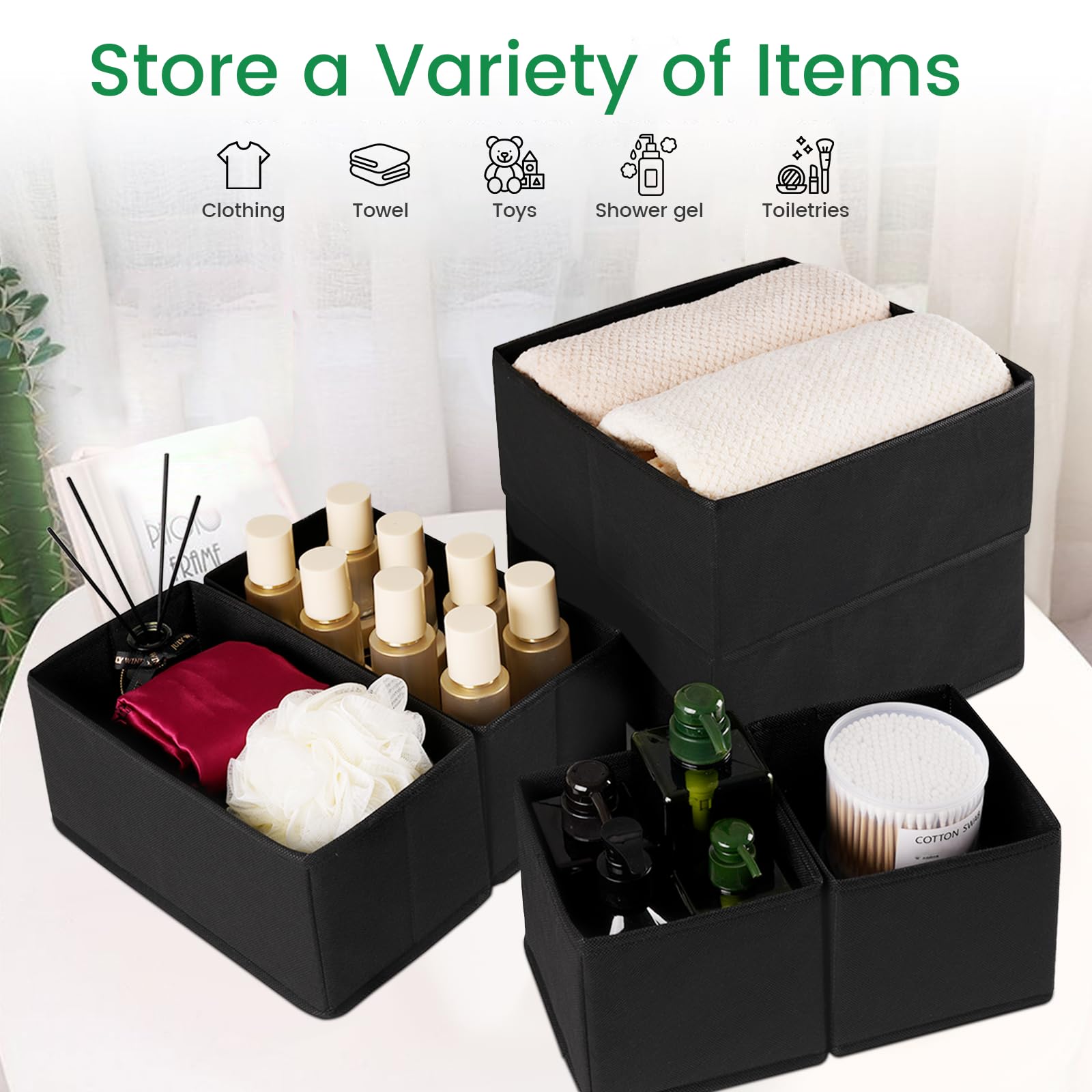 Drawer Organizer Clothes (24 Count)