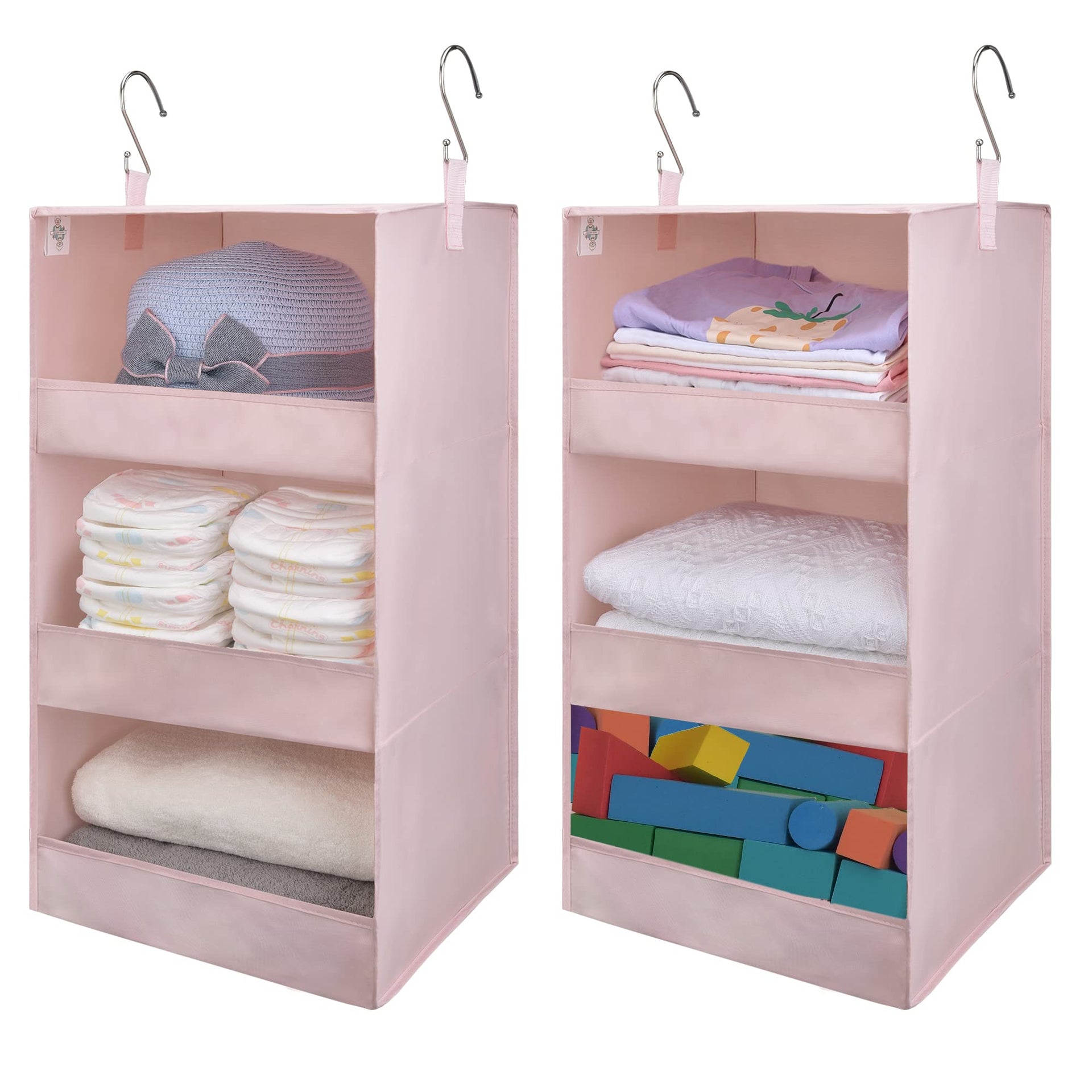 3 Shelf Hanging Closet Organizer (2 Count)