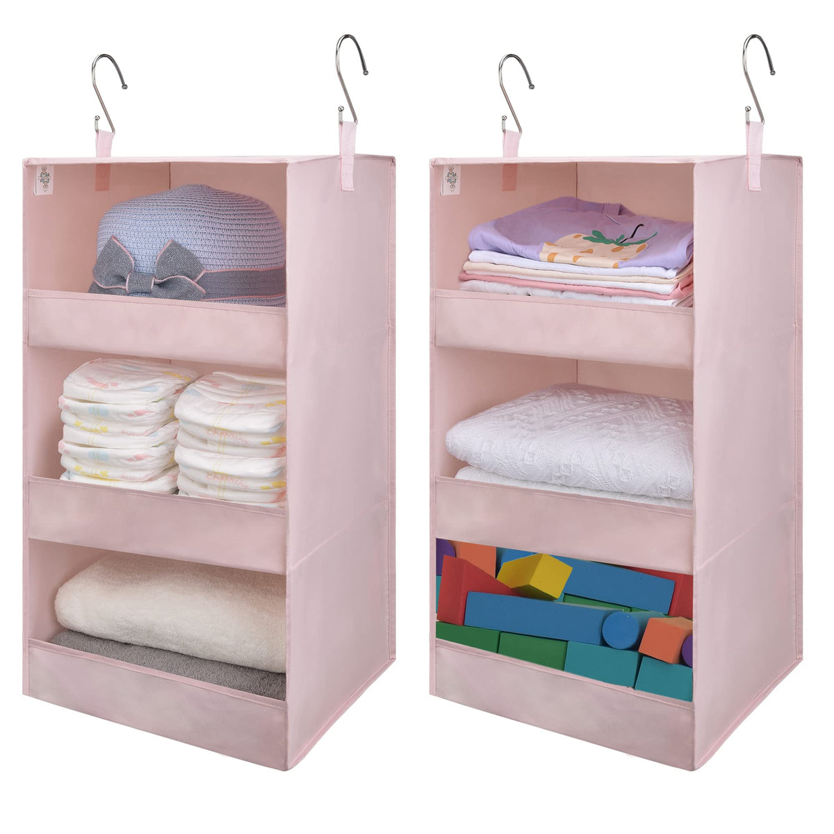 3 Shelf Hanging Closet Organizer (2 Count)