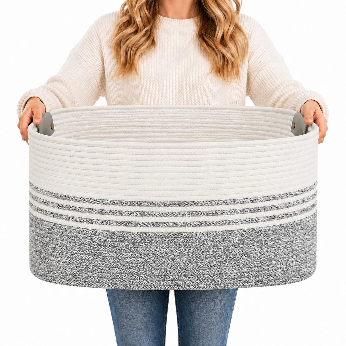 Laundry Hamper with Handles