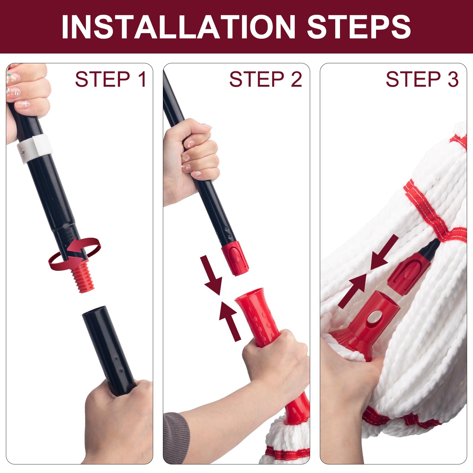 Self Wringing Twist Mop