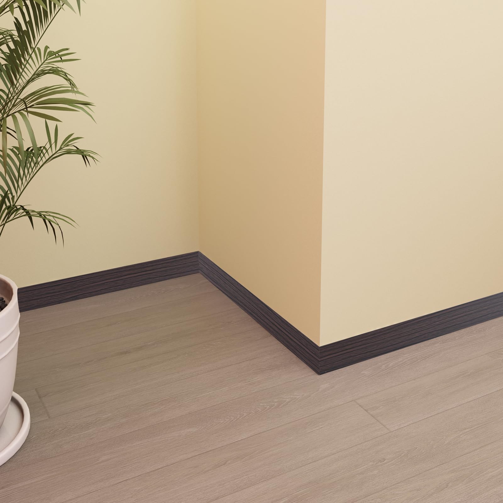 Floor Door Flat Transition Strip & Self Adhesive Floor Vinyl Floor Edge Trim Laminate Floor Gap Covering Joining Strip