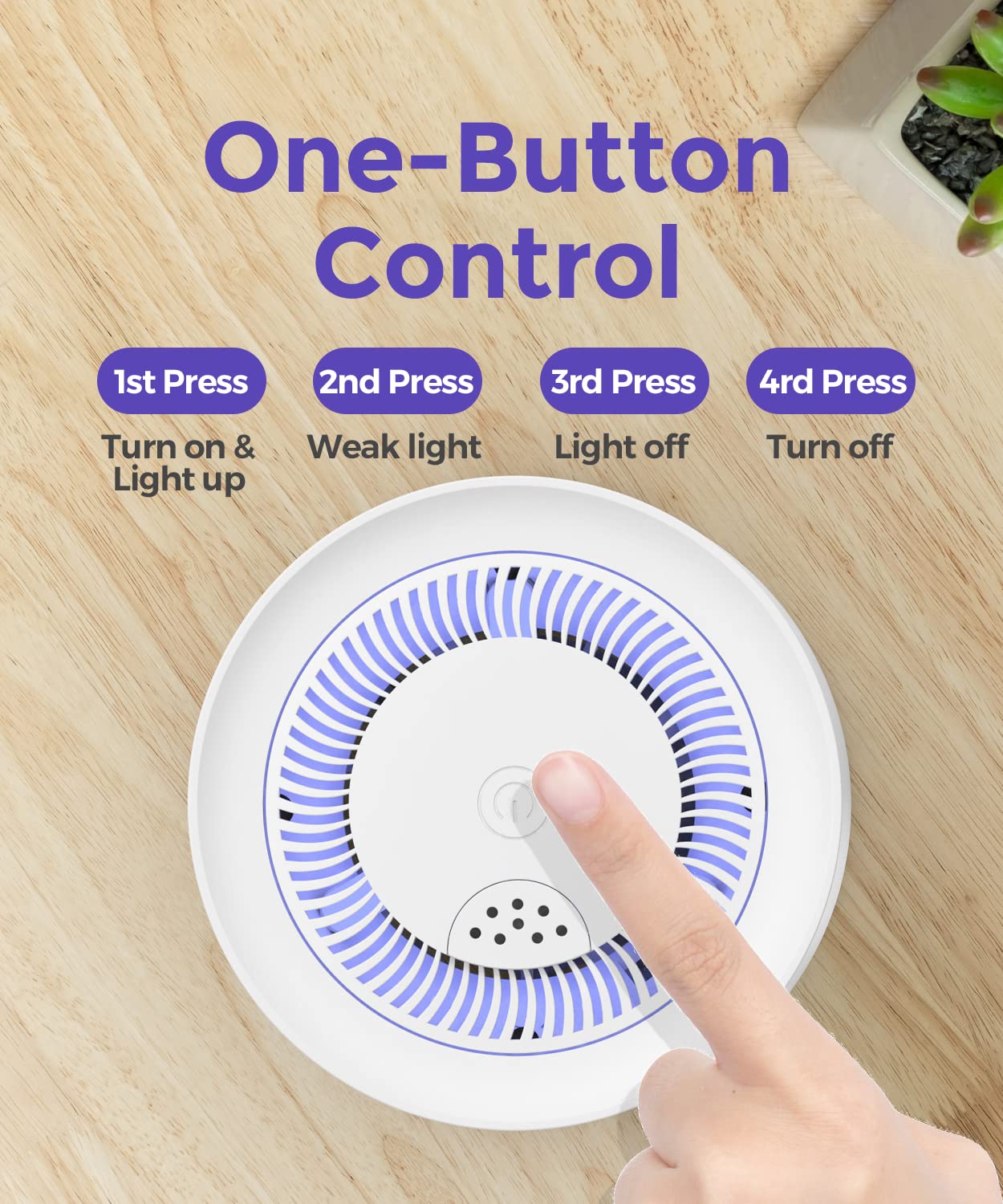 Small Air Purifier for Home Bedroom