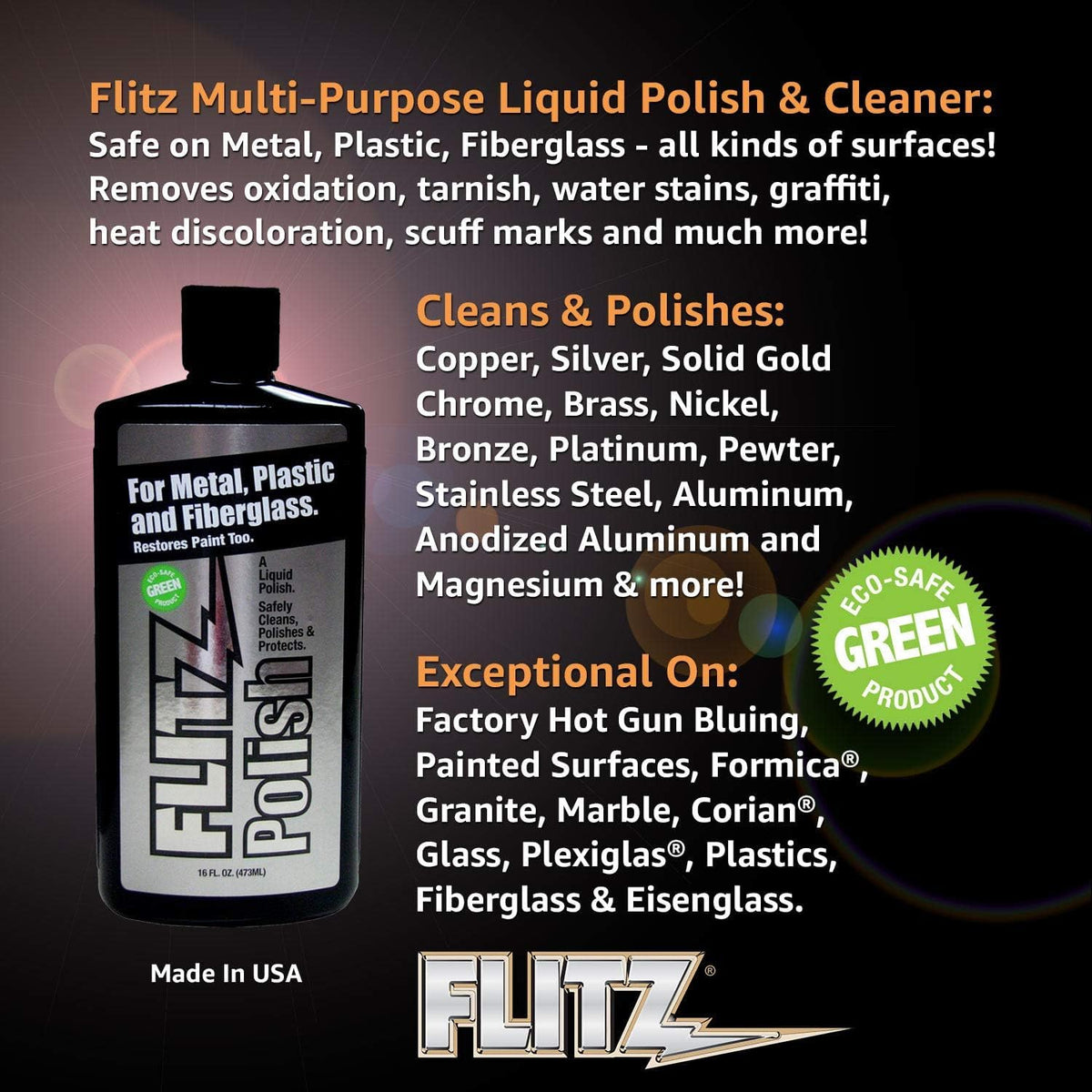 Multi Purpose Metal Polish Liquid (40.8 Fl Oz)