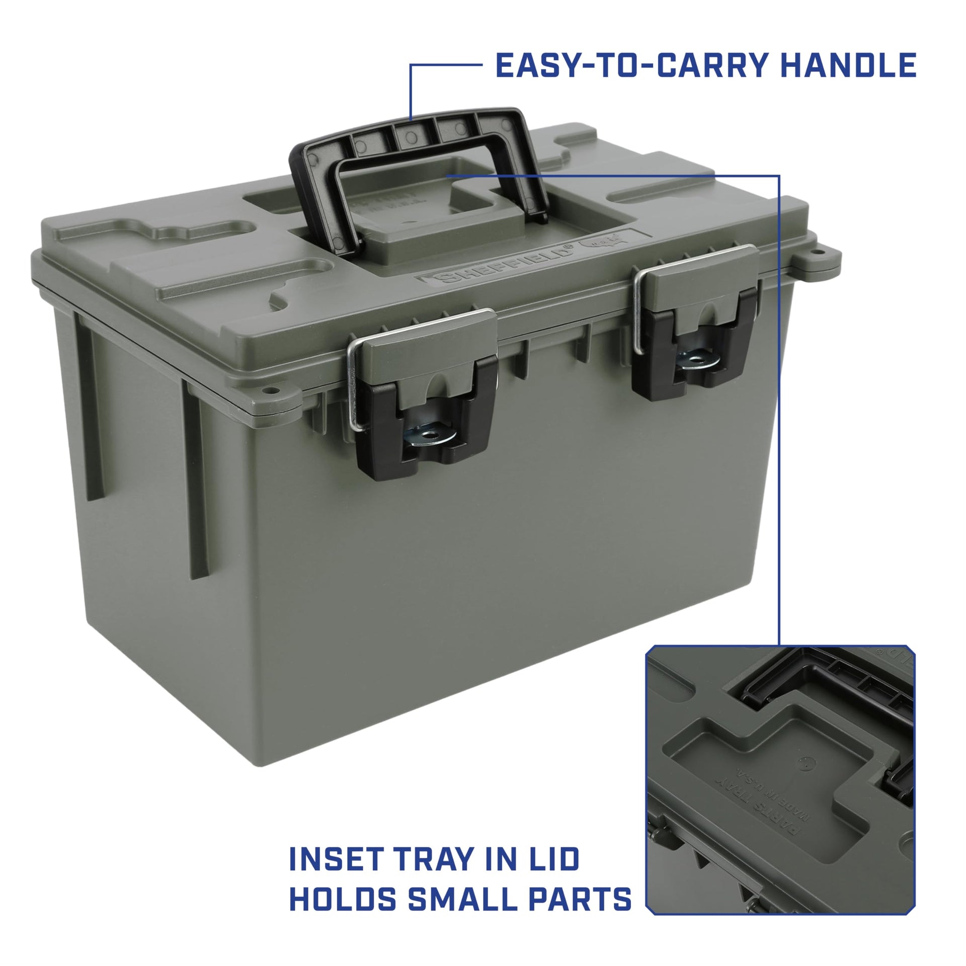 XL Ammo Box Made in USA