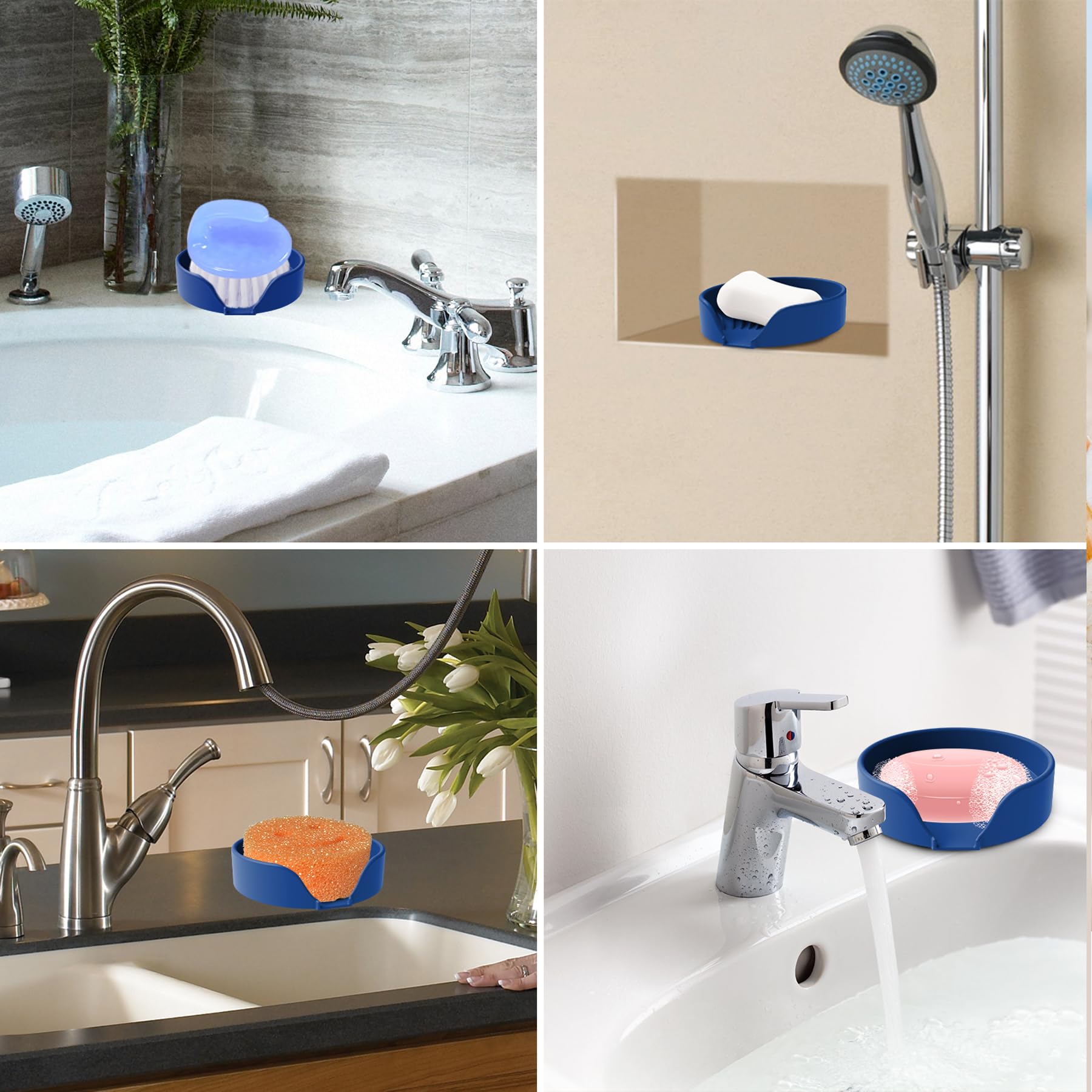 Self Draining Soap Dish (2 Count)