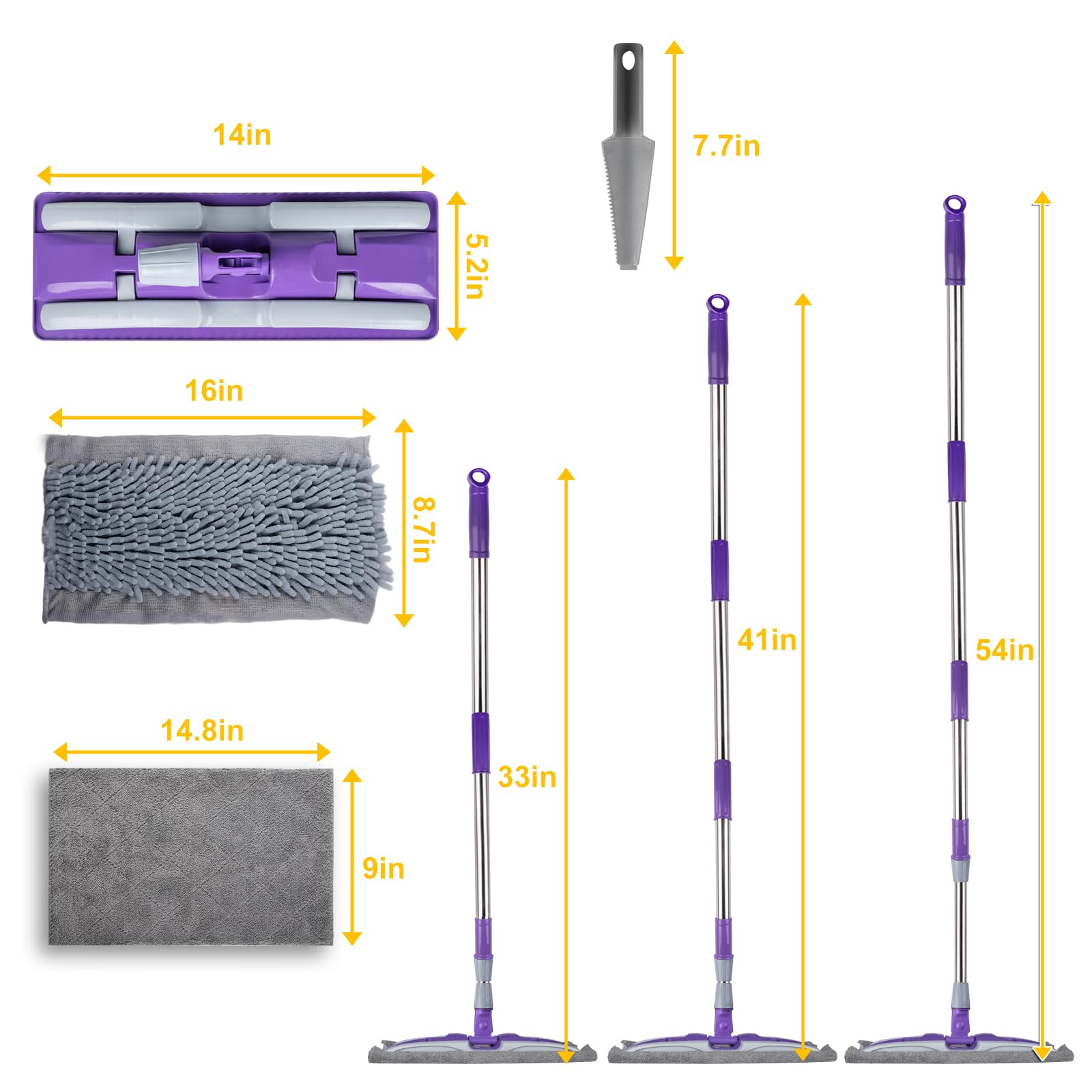 Microfiber Mops for Floor Cleaning - ModHome Supplies