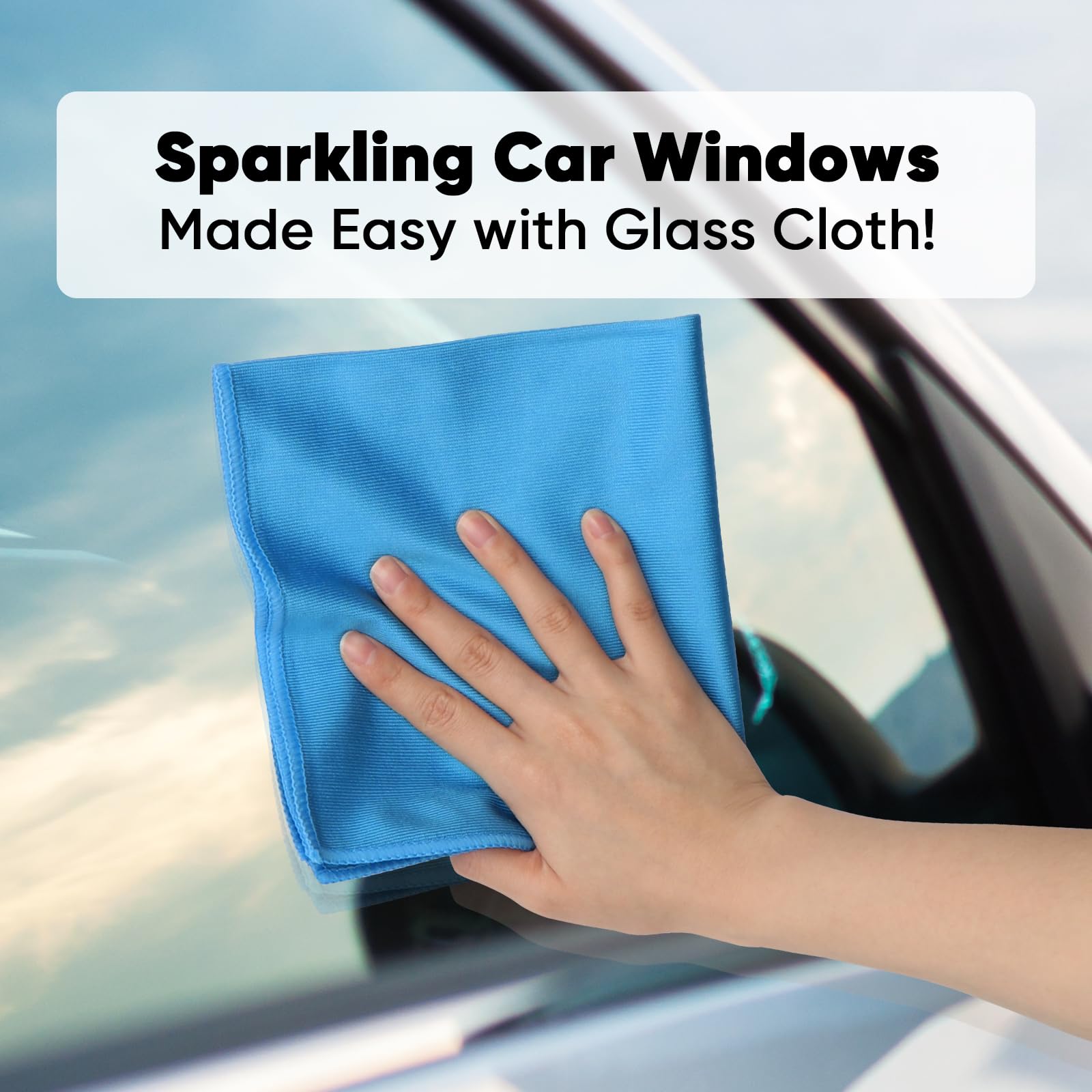 Glass Cleaning Cloths 6PK (6 Count)