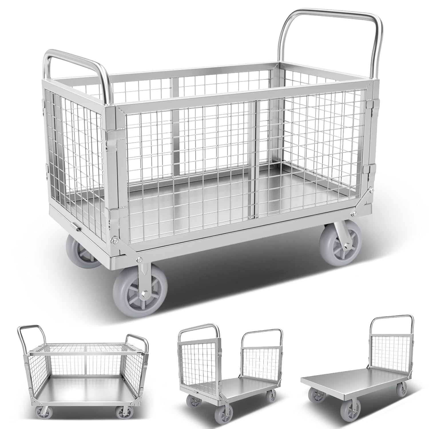 Platform Truck with Cage