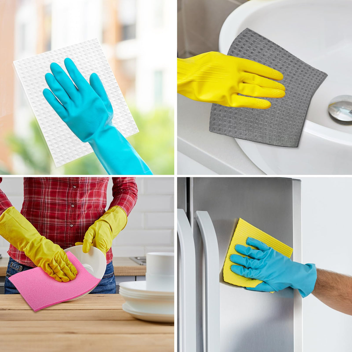 Swedish Dishcloths for Kitchen (10 Count)