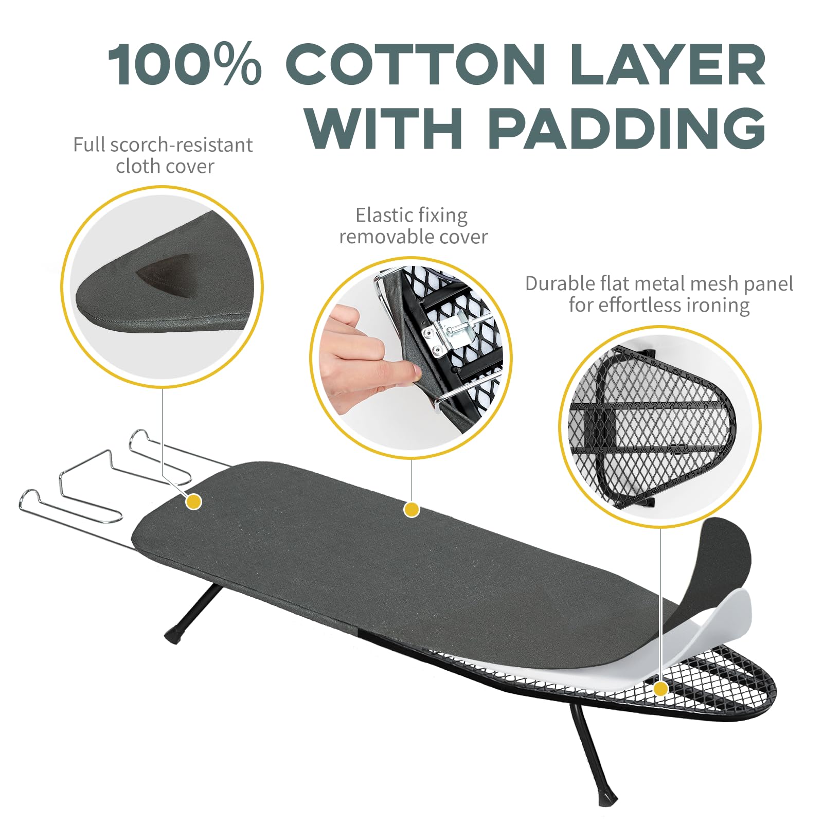 Small Ironing Board Tabletop