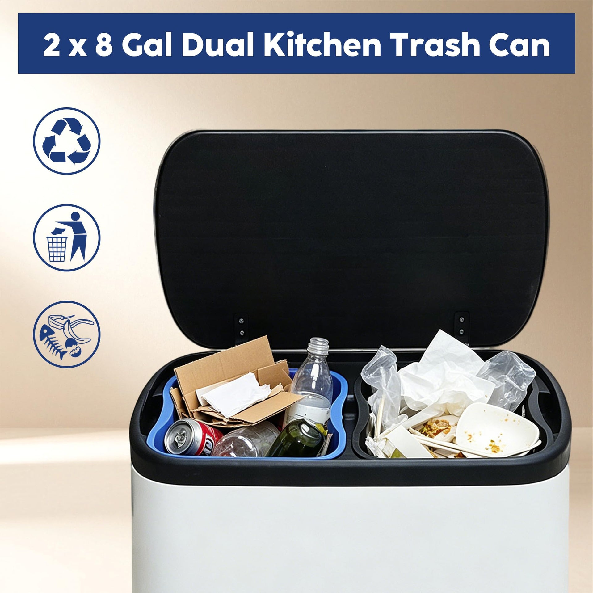 Dual Trash Can