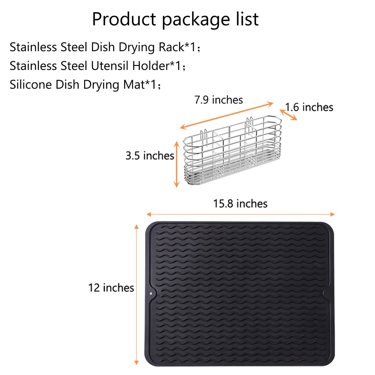 Stainless Steel Dish Drying Rack