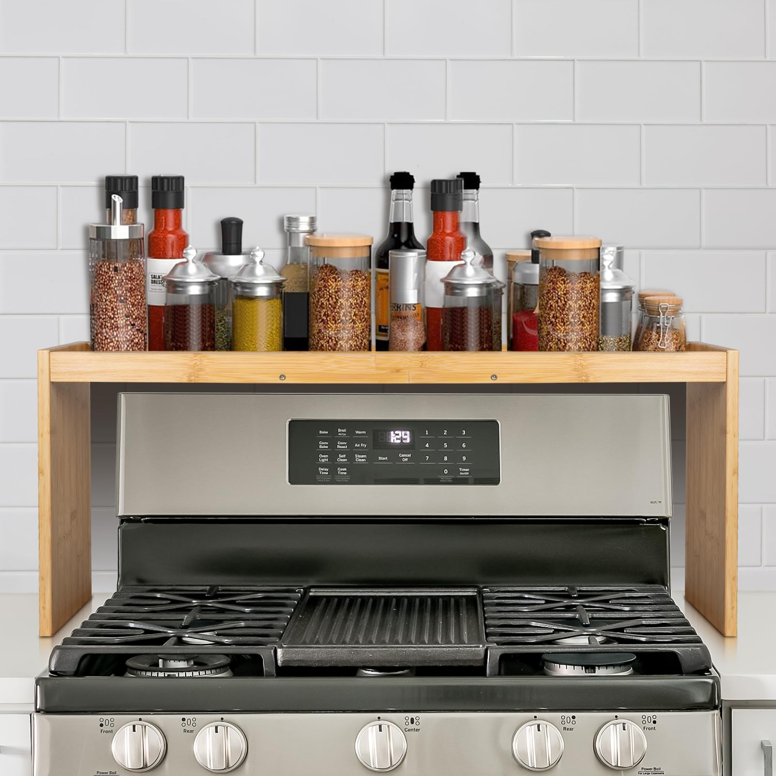Over the Stove Spice Shelf for Kitchen
