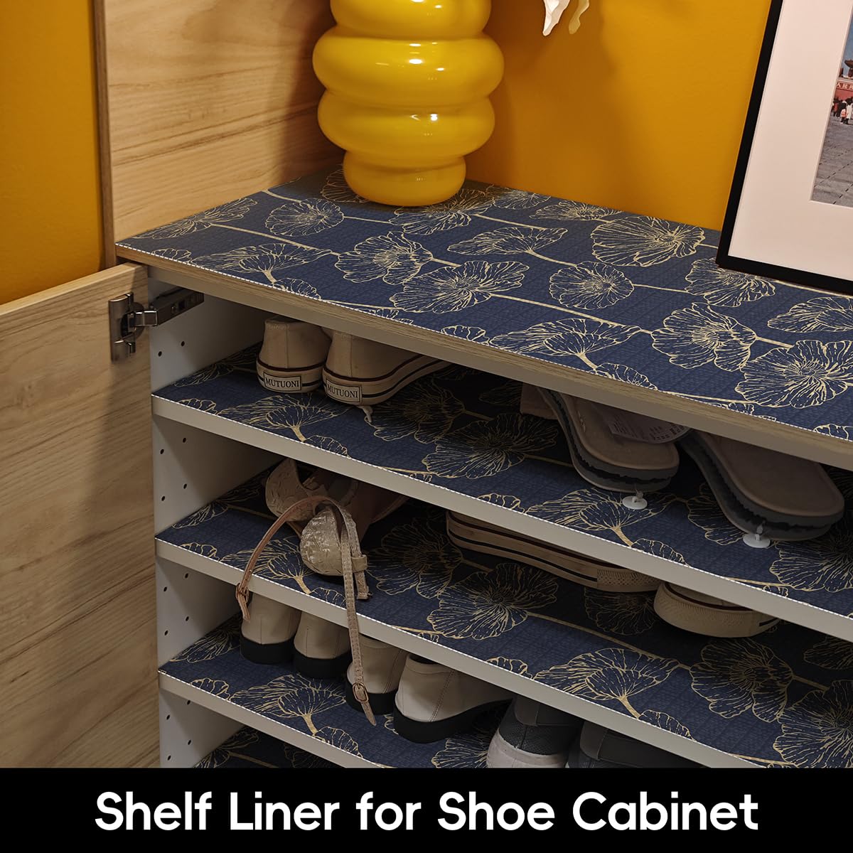 Lotus Drawer Liner for Dresser (9.67 Sq Ft)