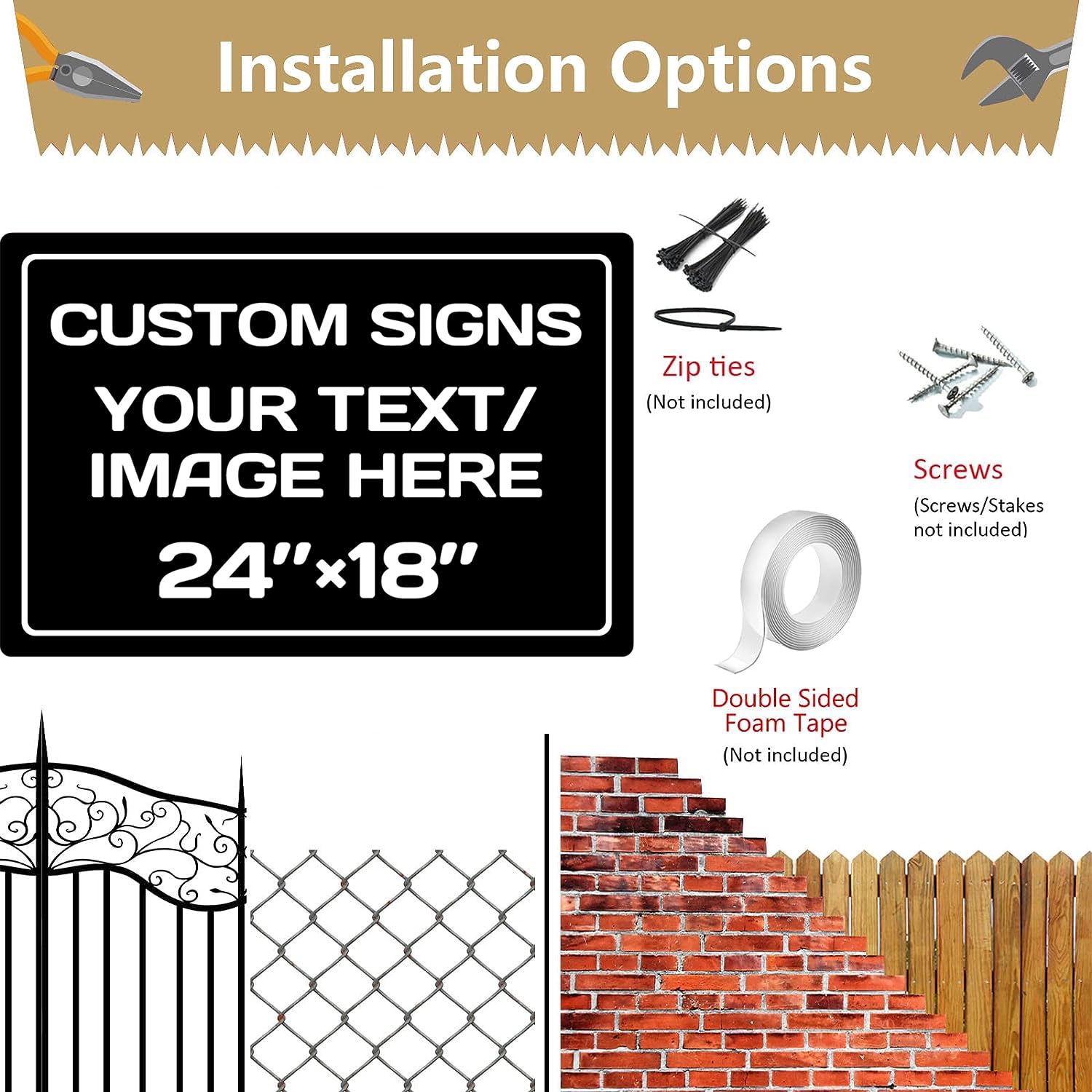 Personalized signs