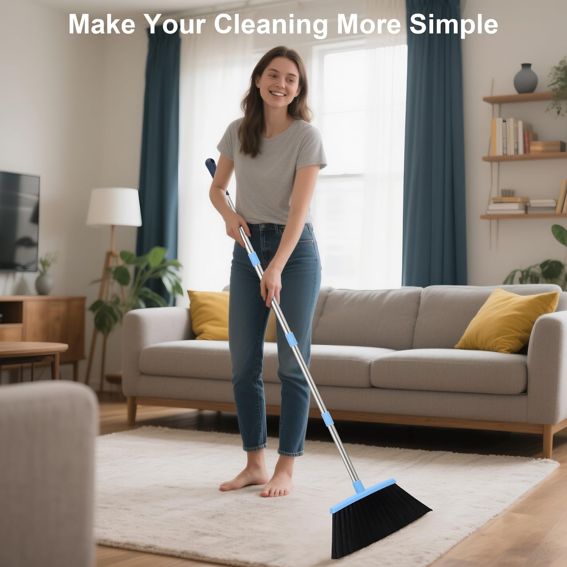 Broom and Dustpan Set 52