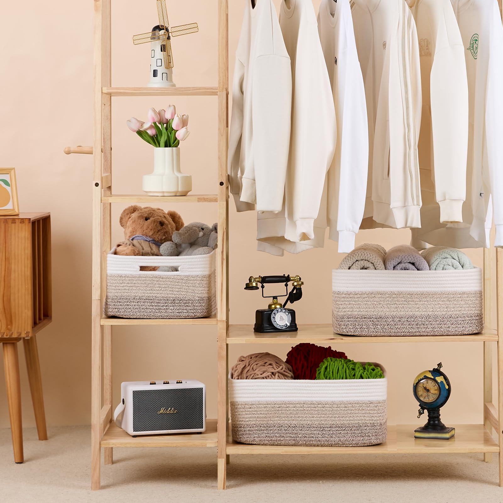 Large Storage Baskets for Organizing (3 Count)