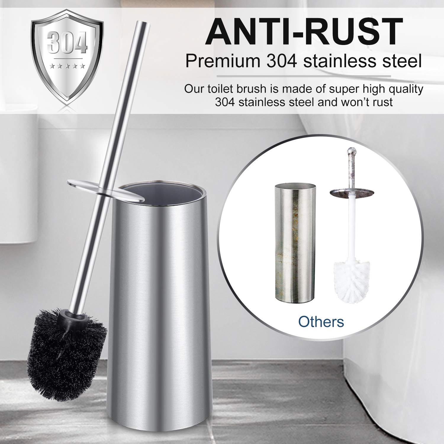 Toilet Brush and Holder (17.99 Count)