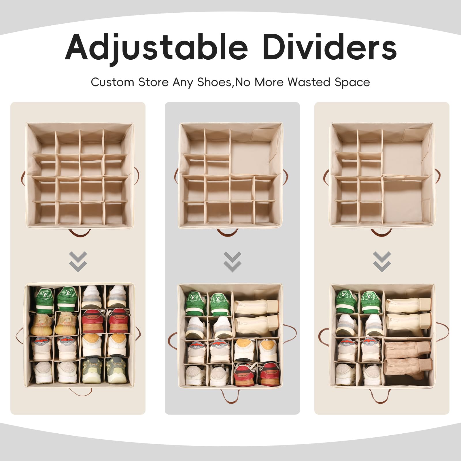 Shoe Organizer Box 2 Pack (2 Count)
