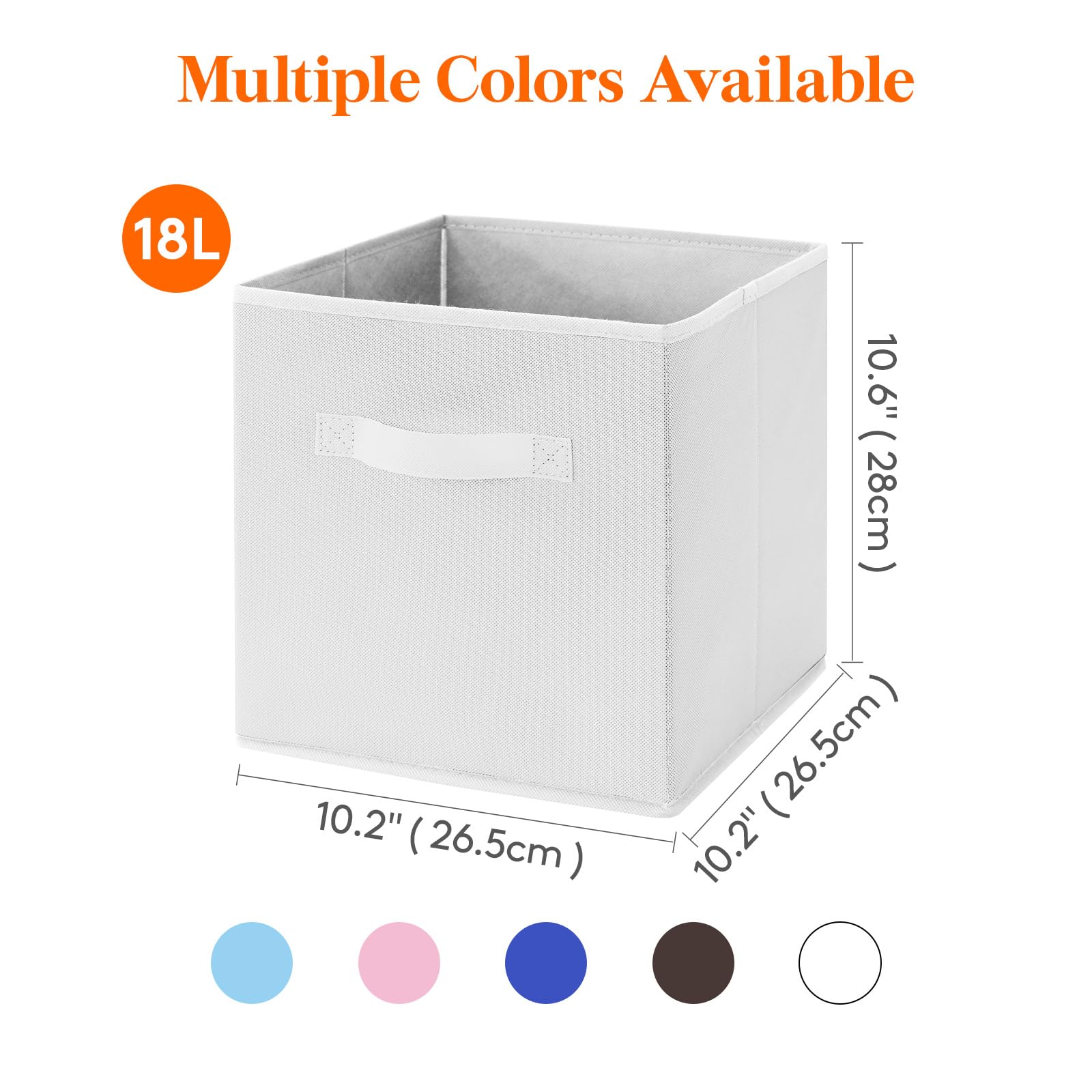 Storage Cubes (6 Count)