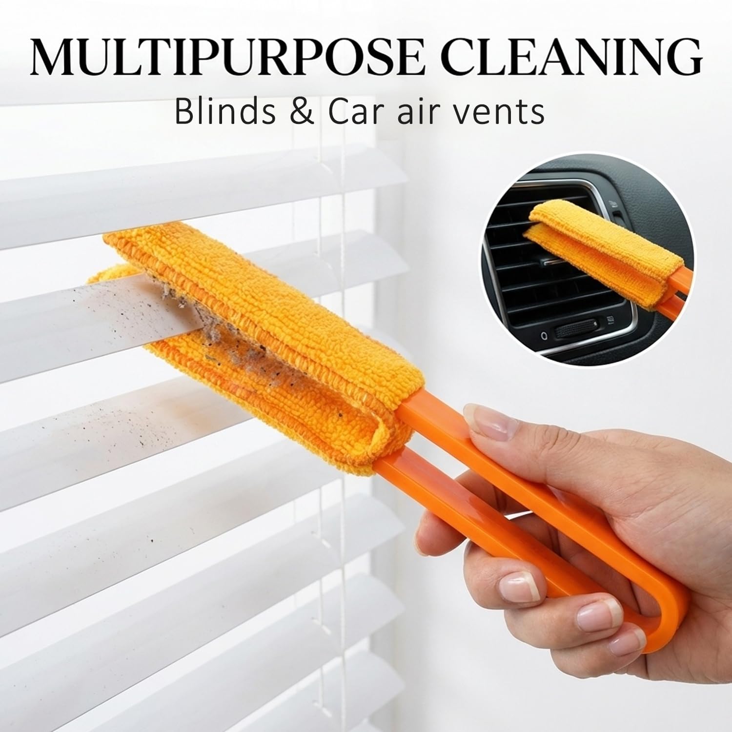 4 Pack Microfiber Blinds Duster