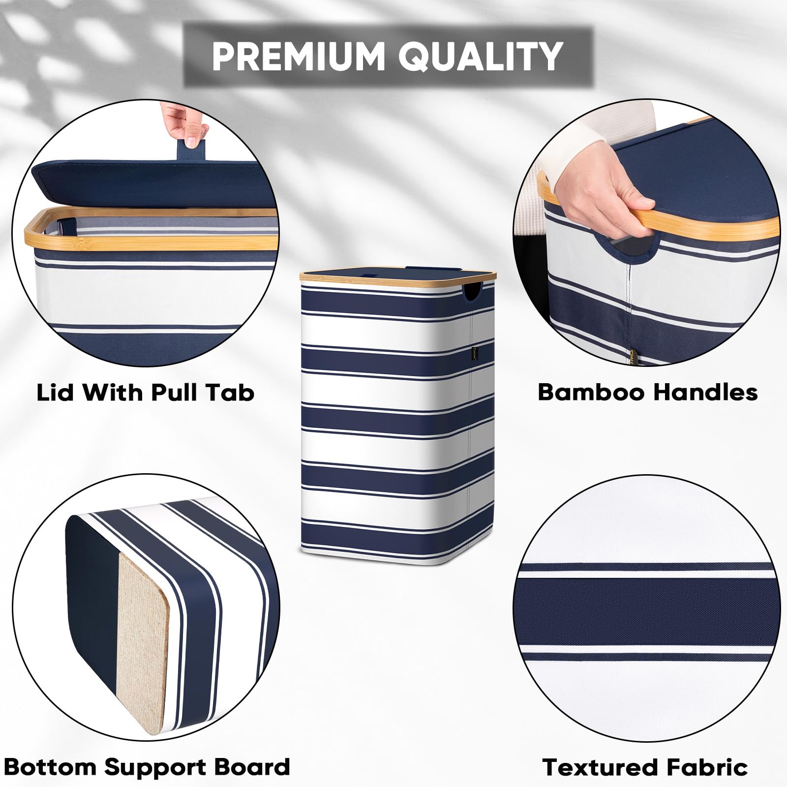 Laundry Hamper with Lid