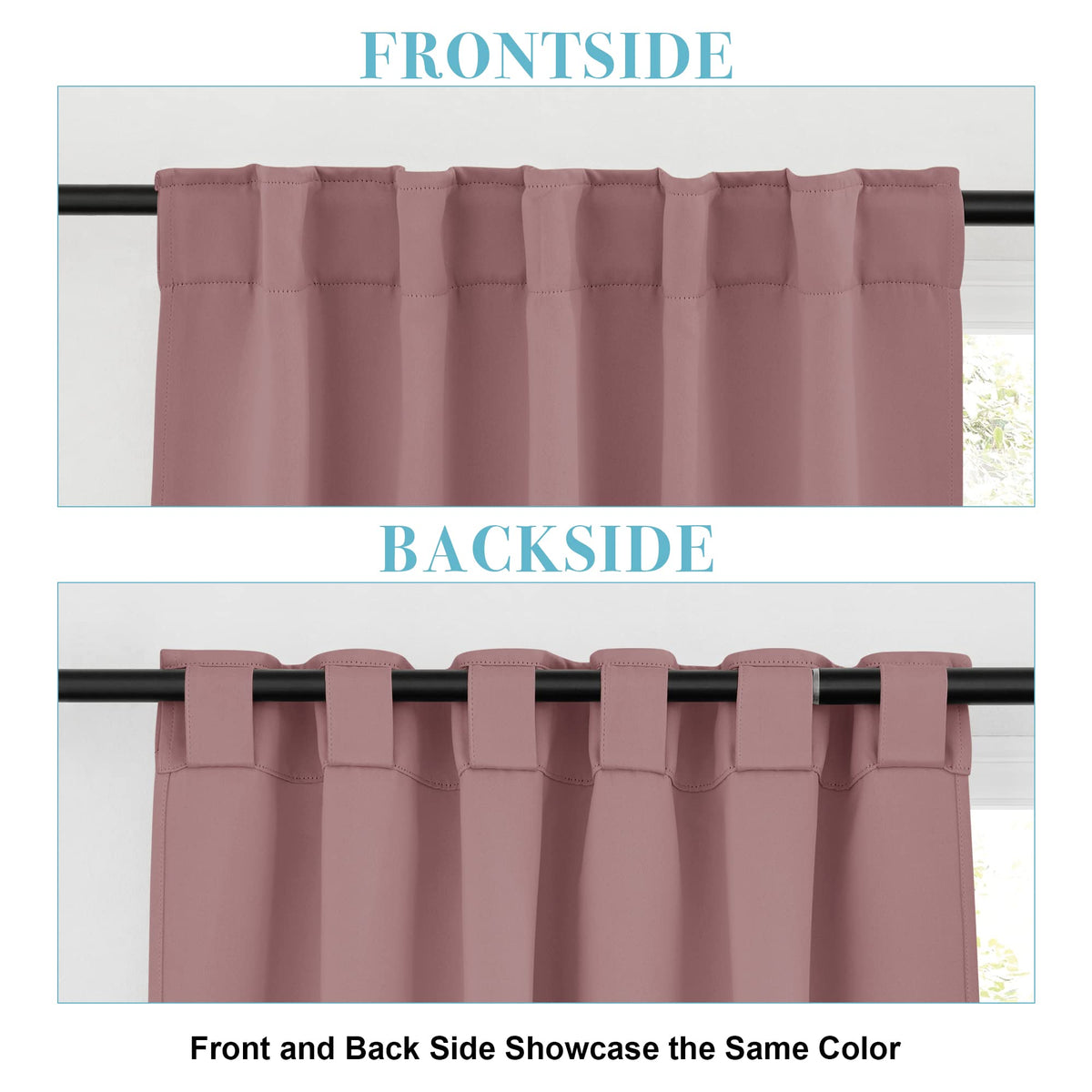 Small Window Curtains (2 Count)
