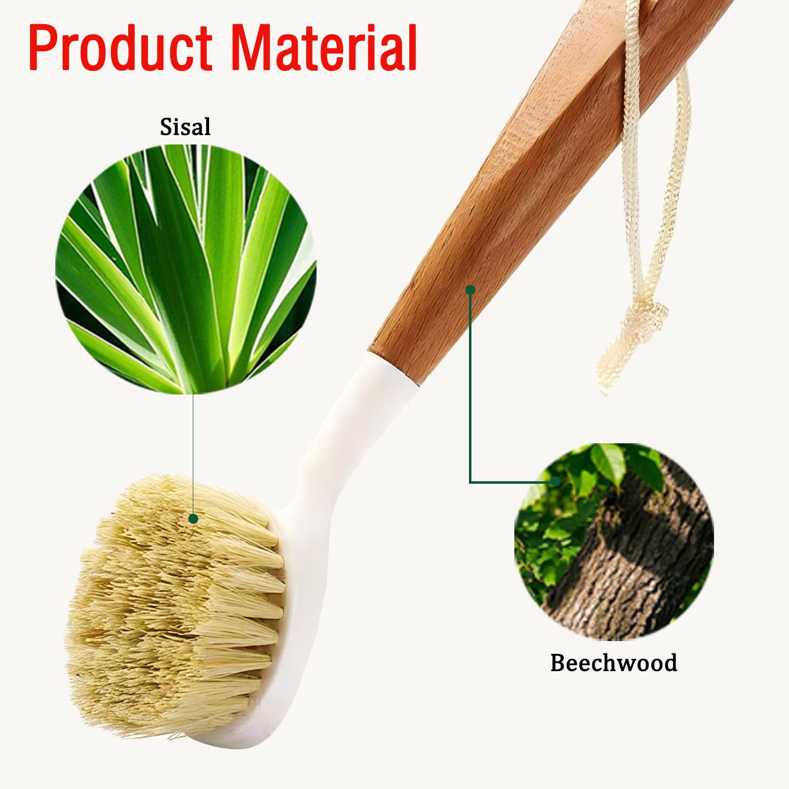Wooden Dish Brush (2 Count)