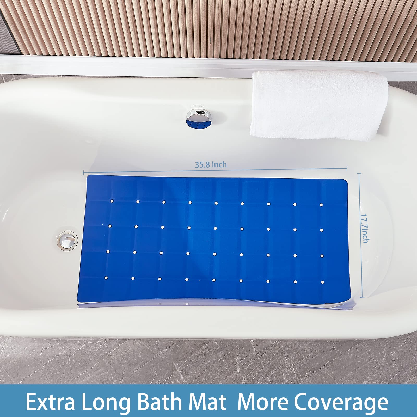 Foldable Silicone Bathtub Mat