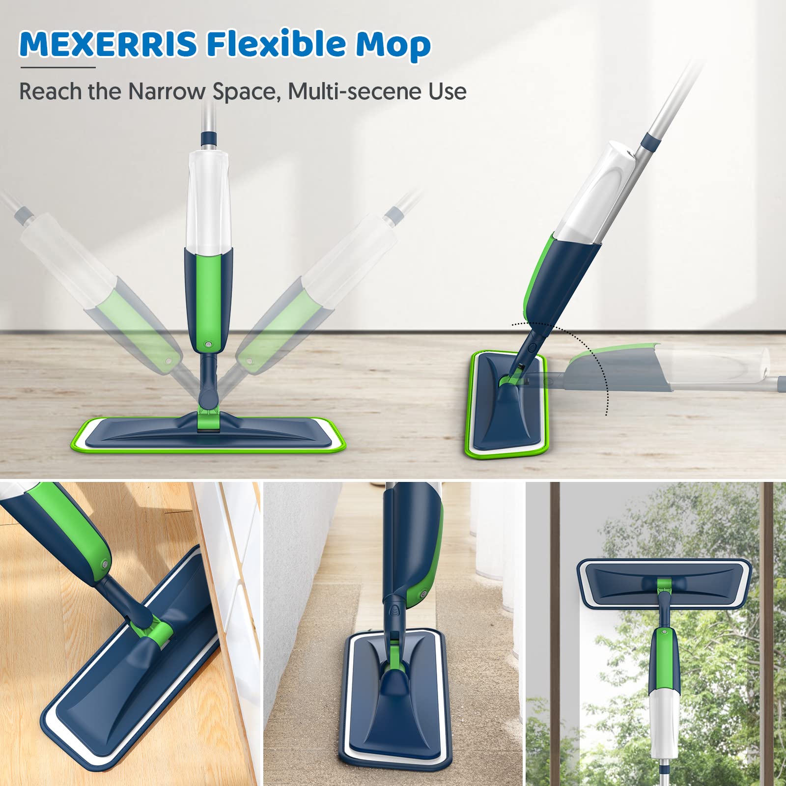 Spray Wet Mops for Floors Cleaning