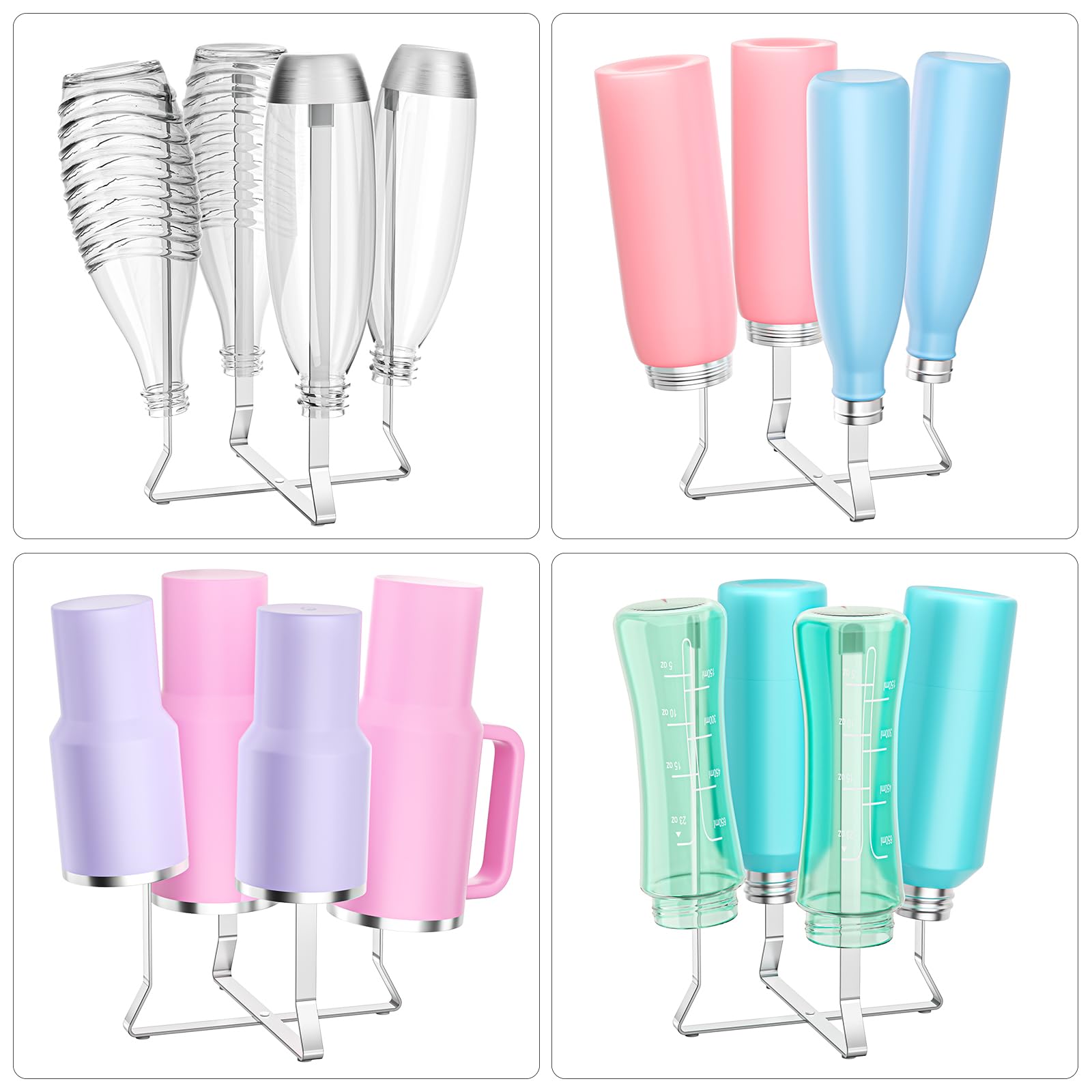 Foldable Water Bottle Drying Rack