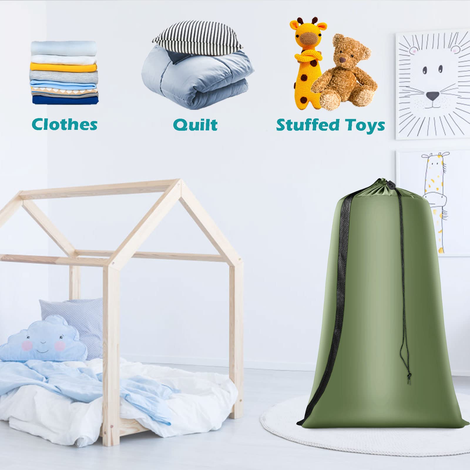 Heavy Duty Laundry Bag (2 Count)