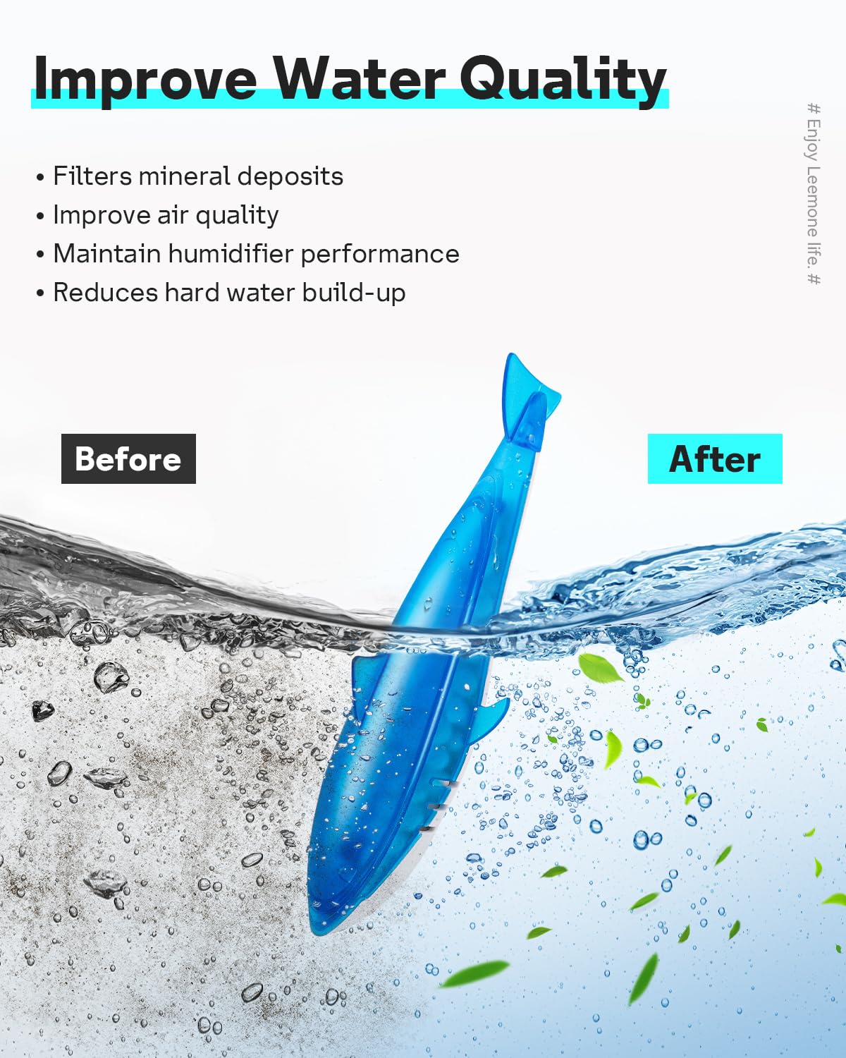 Humidifier Cleaning Shark for Humidifiers & Fish Tanks