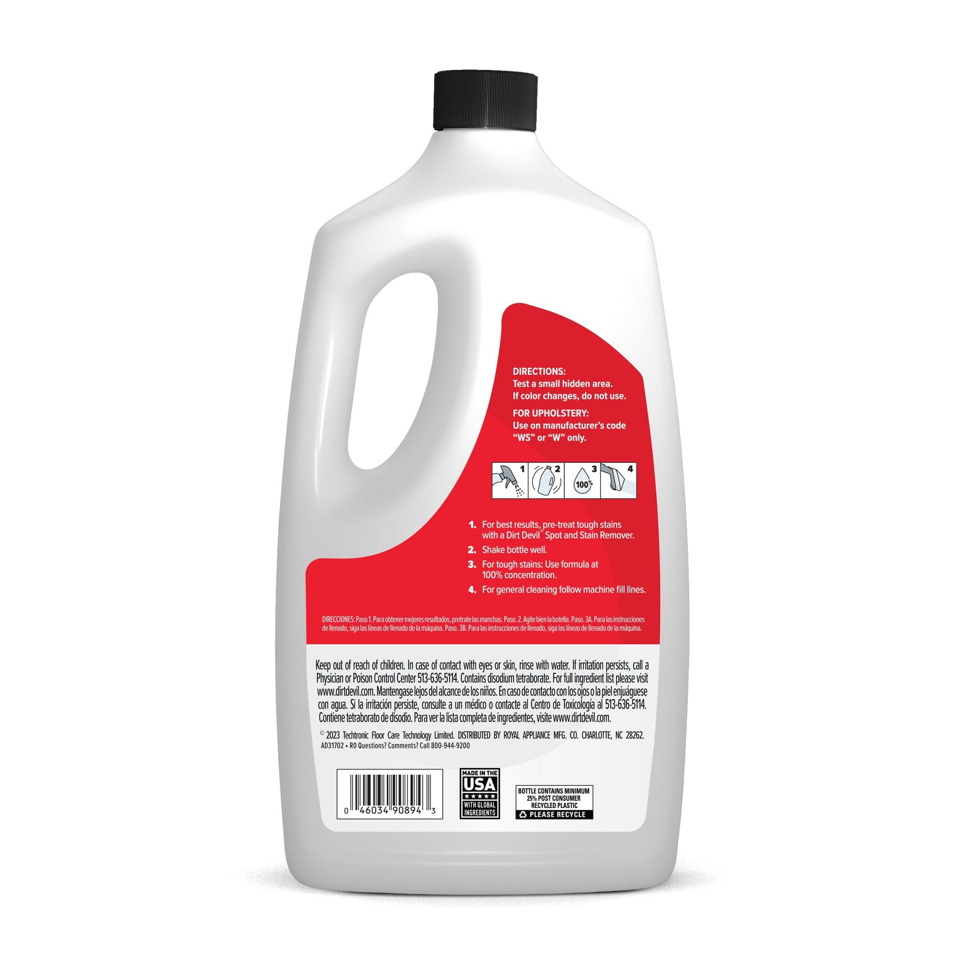 Pet Portable Spot Cleaner Solution (64 Fl Oz)