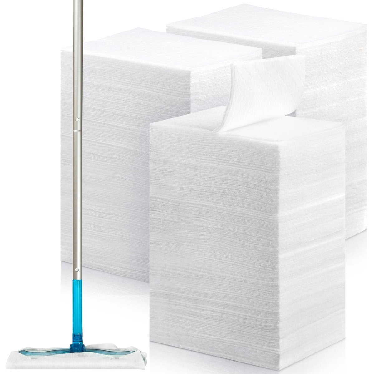 900 Count Dry Sweeping Cloths Compatible with Swiffer Sweeper