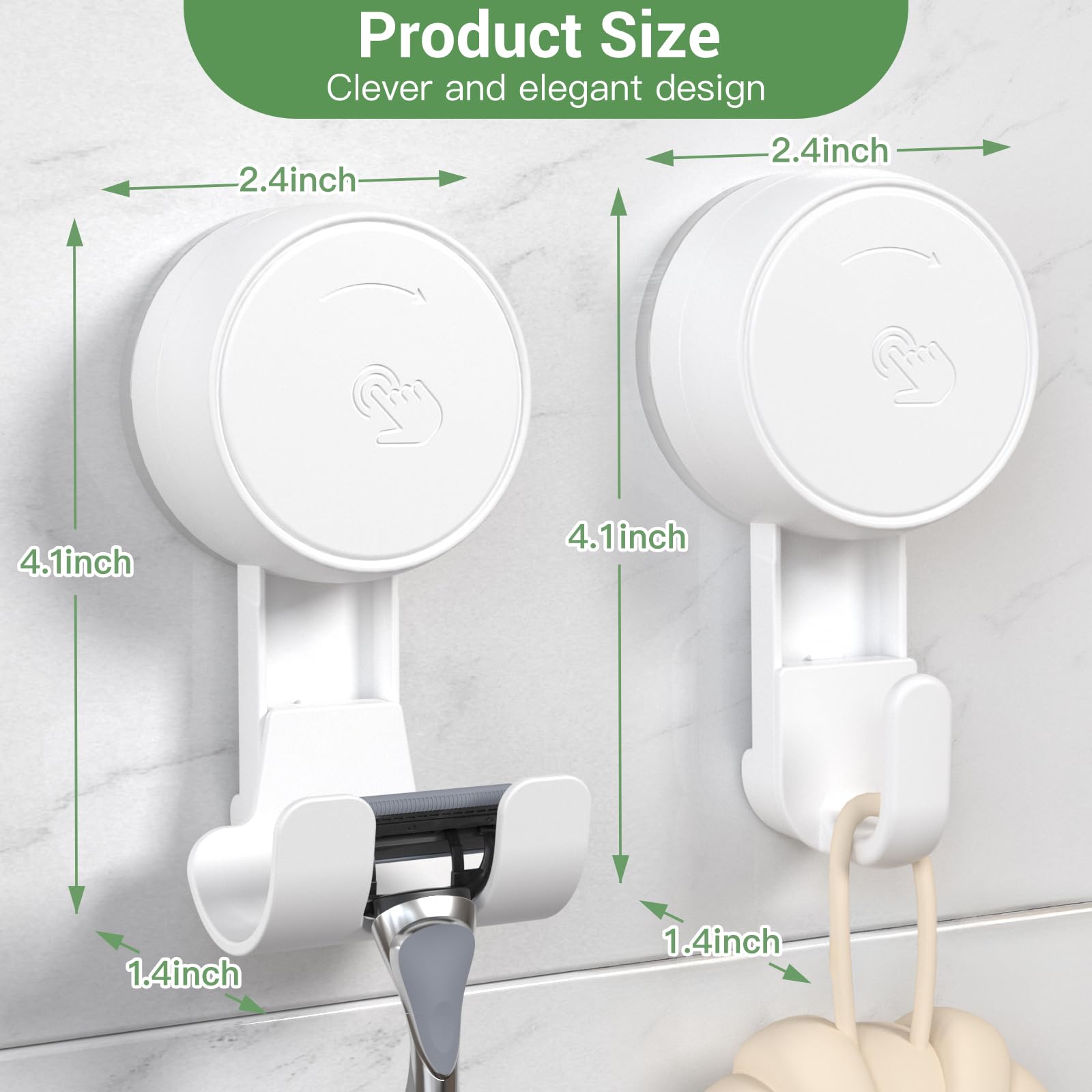 Suction Hooks Powerful Vacuum Suction Cup Hooks