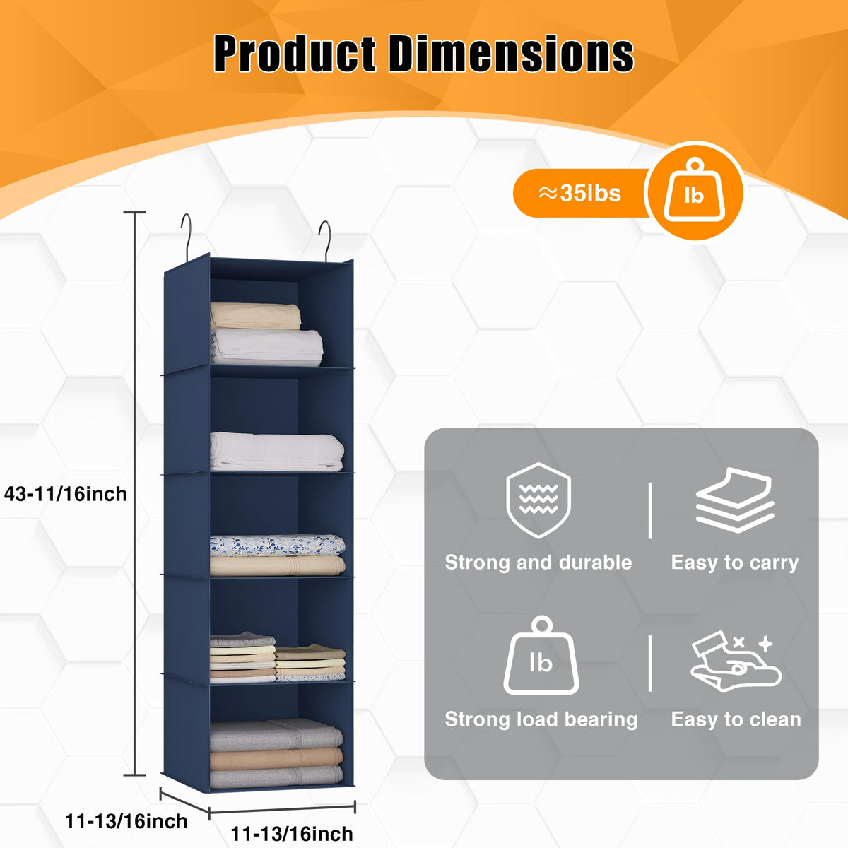 Hanging Closet Organizer 5