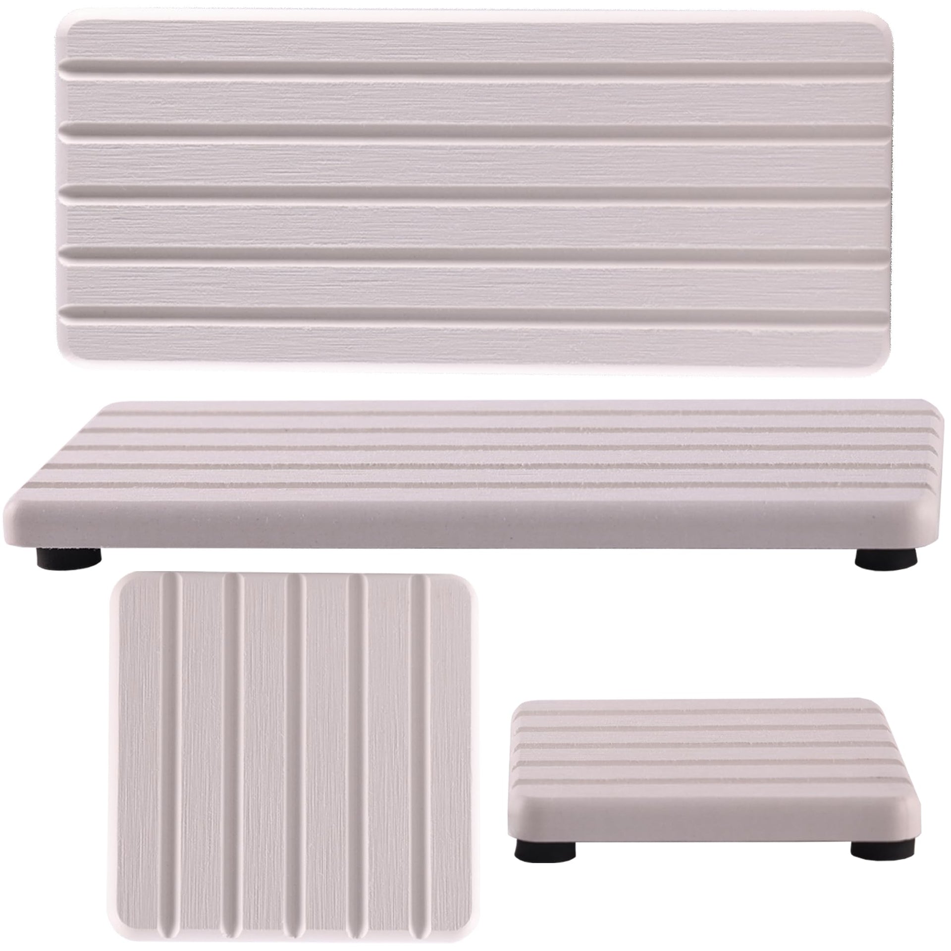 Set of 4 Water Absorbent Diatomite Coasters (4 Count)