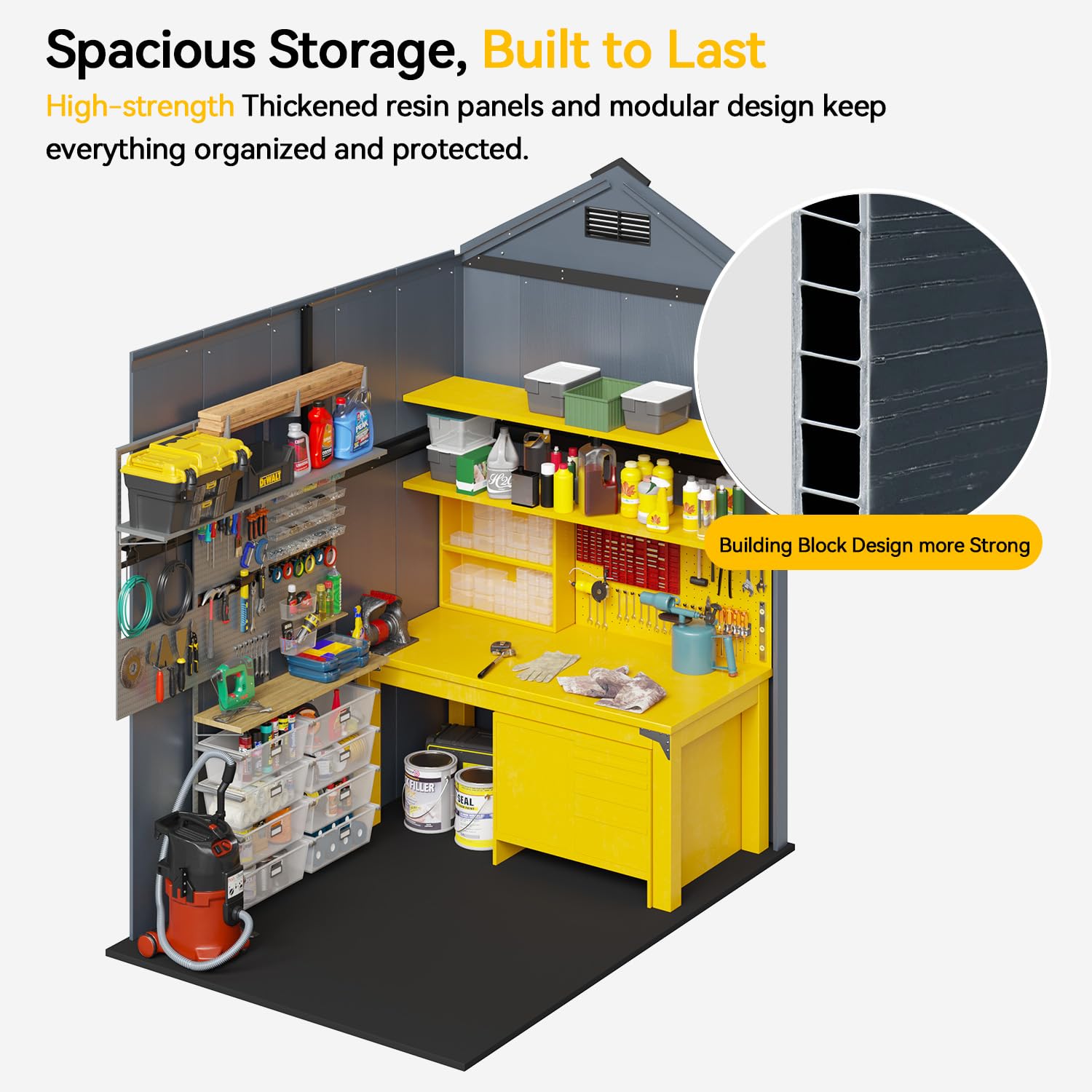 4x6 FT Outdoor Storage Shed
