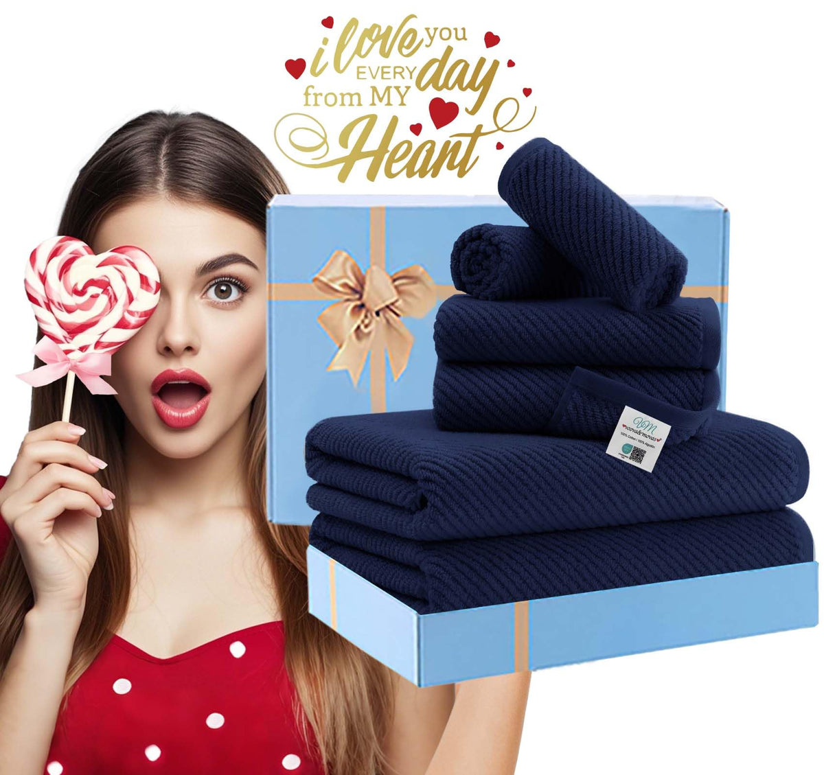 6PC Towel Set (6 Count)