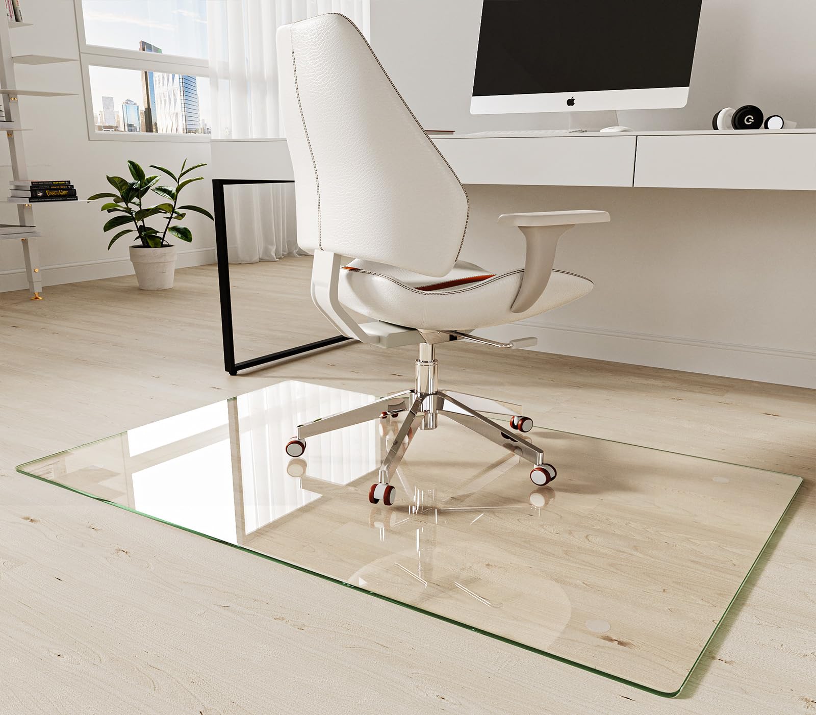 Tempered Glass Chair Mat 30"x48"