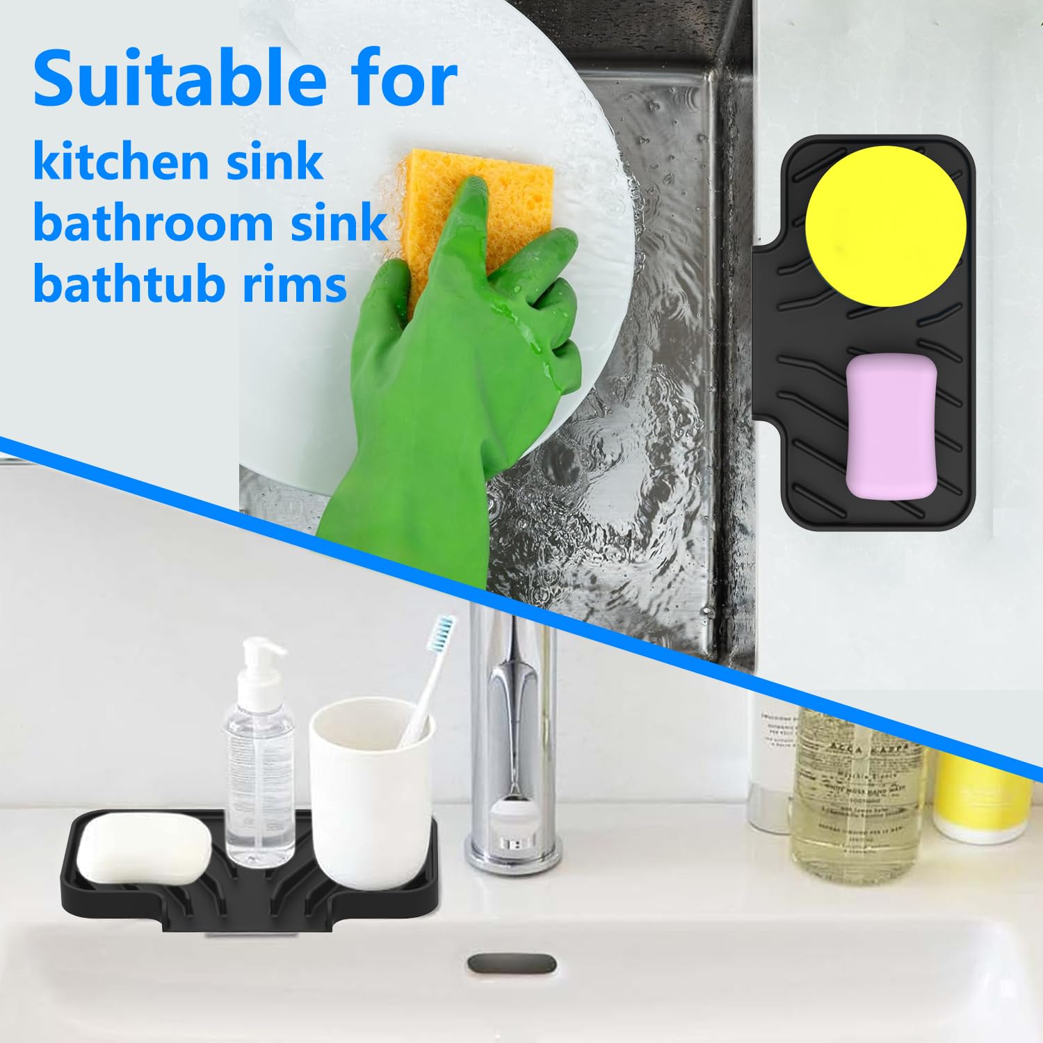 Sponge Holder for Kitchen Sink