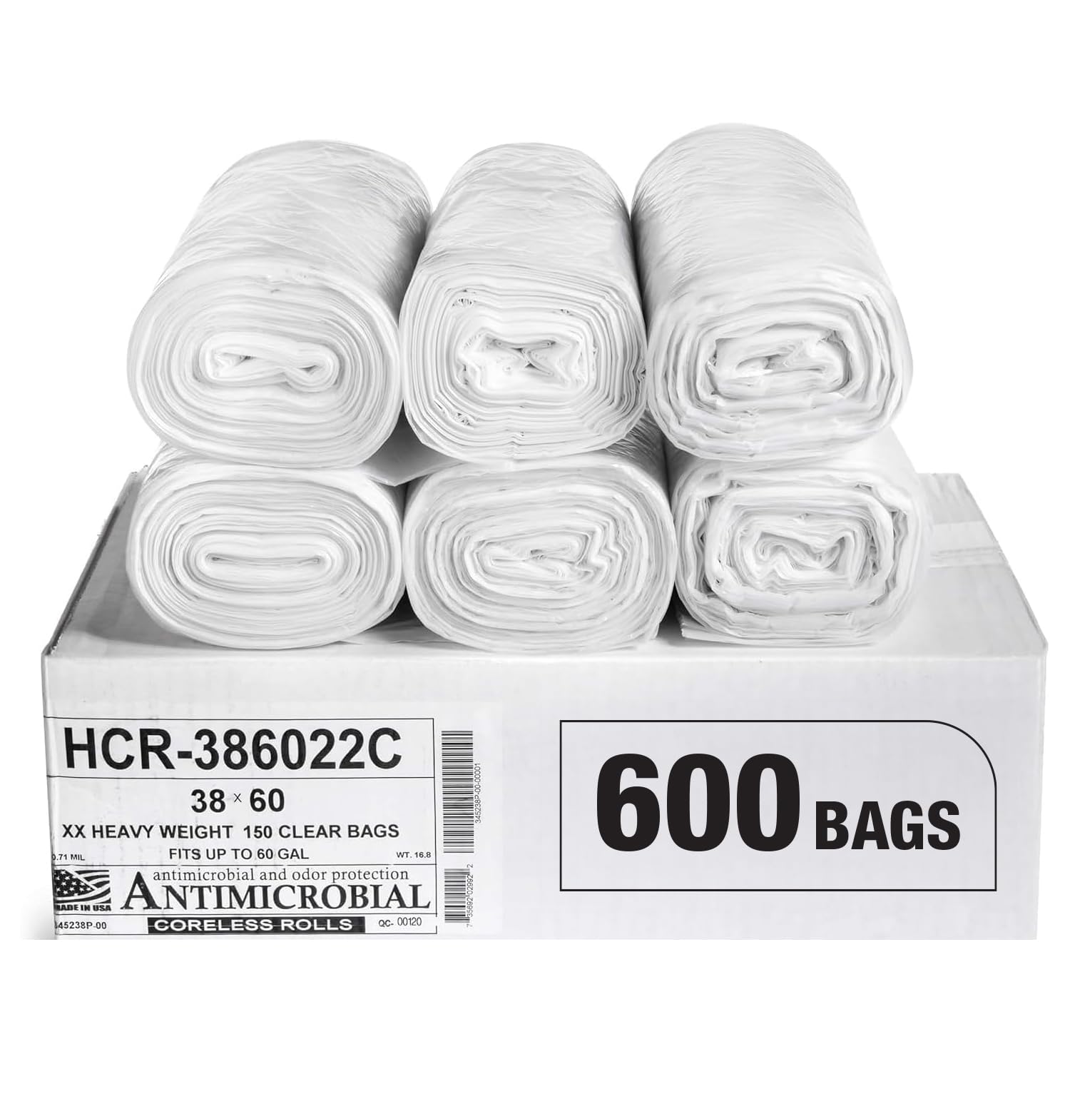 60 Gallon 22 Micron (600 Count)