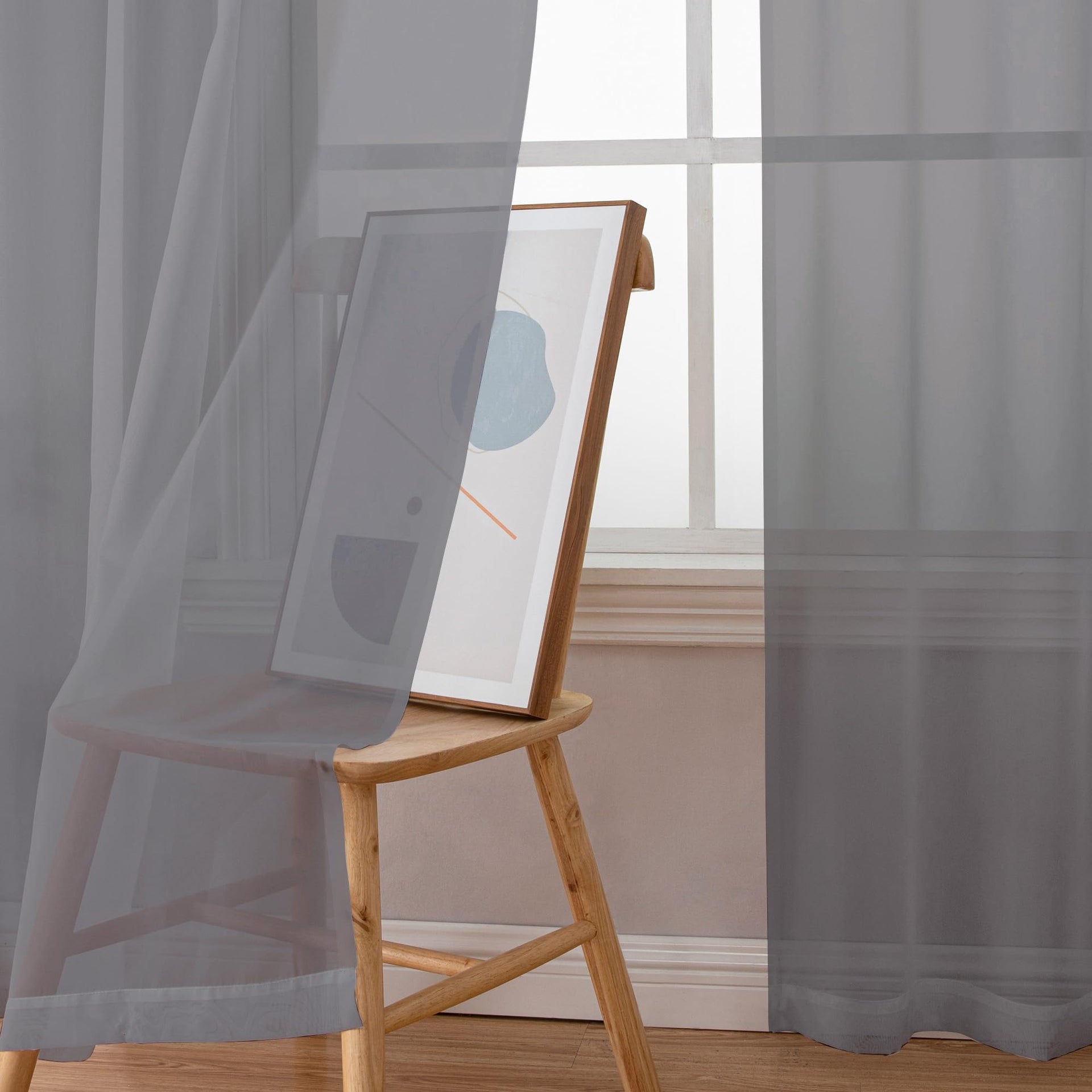 120 Inch Long Sheer Curtains for Bedroom